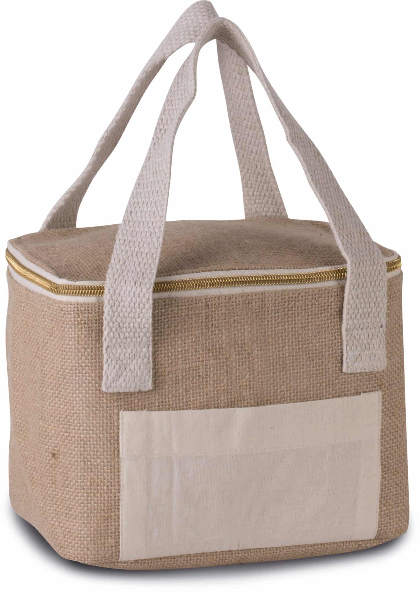 Miniature 5 pour Sac isotherme en jute - petit modèle