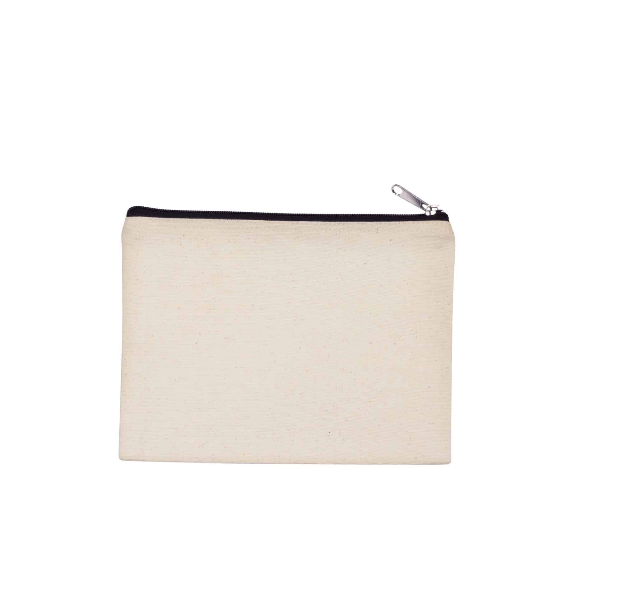 Miniature 6 pour Pochette en coton canvas - modèle moyen