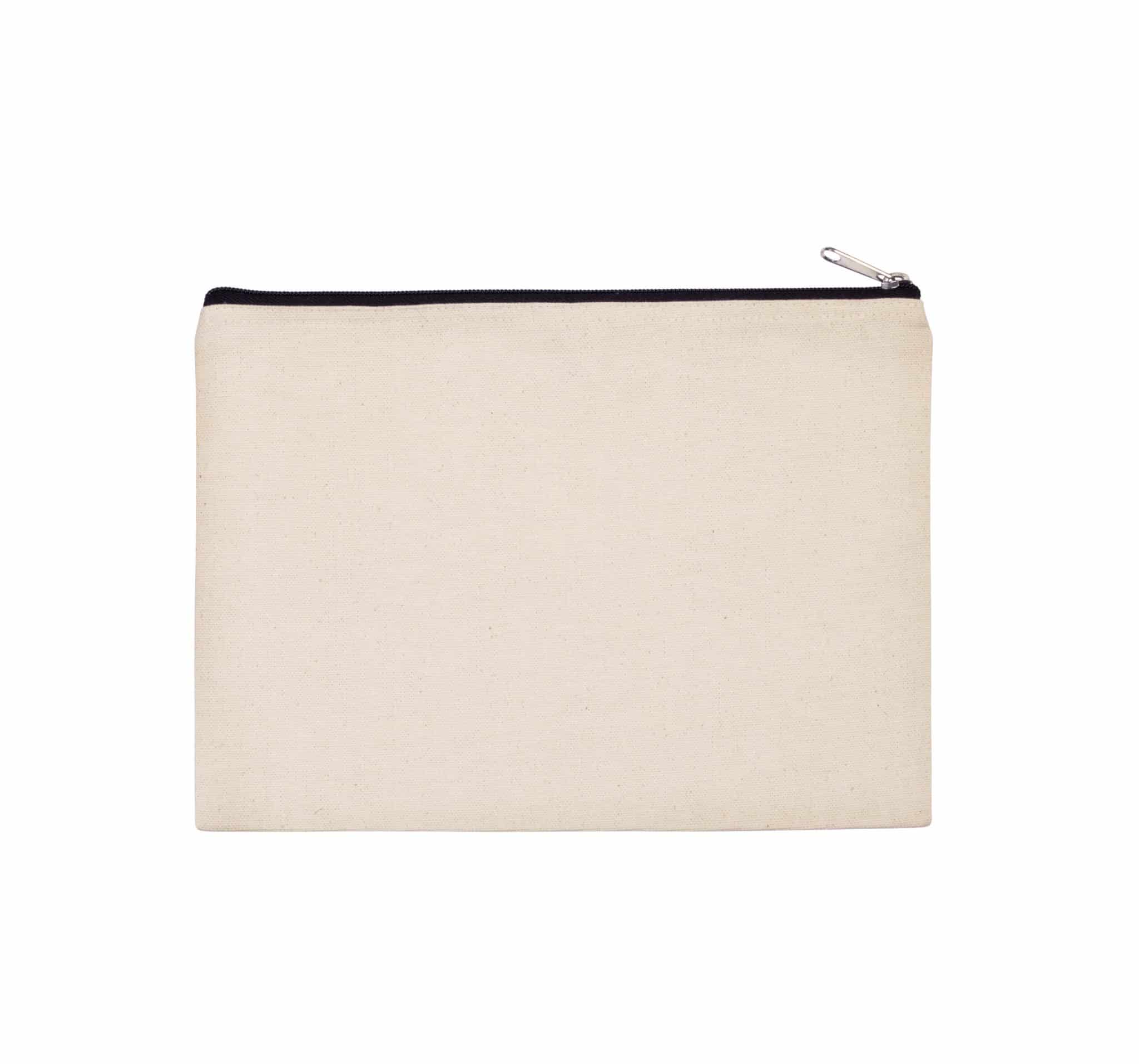 Miniature 4 pour Pochette en coton canvas - grand modèle
