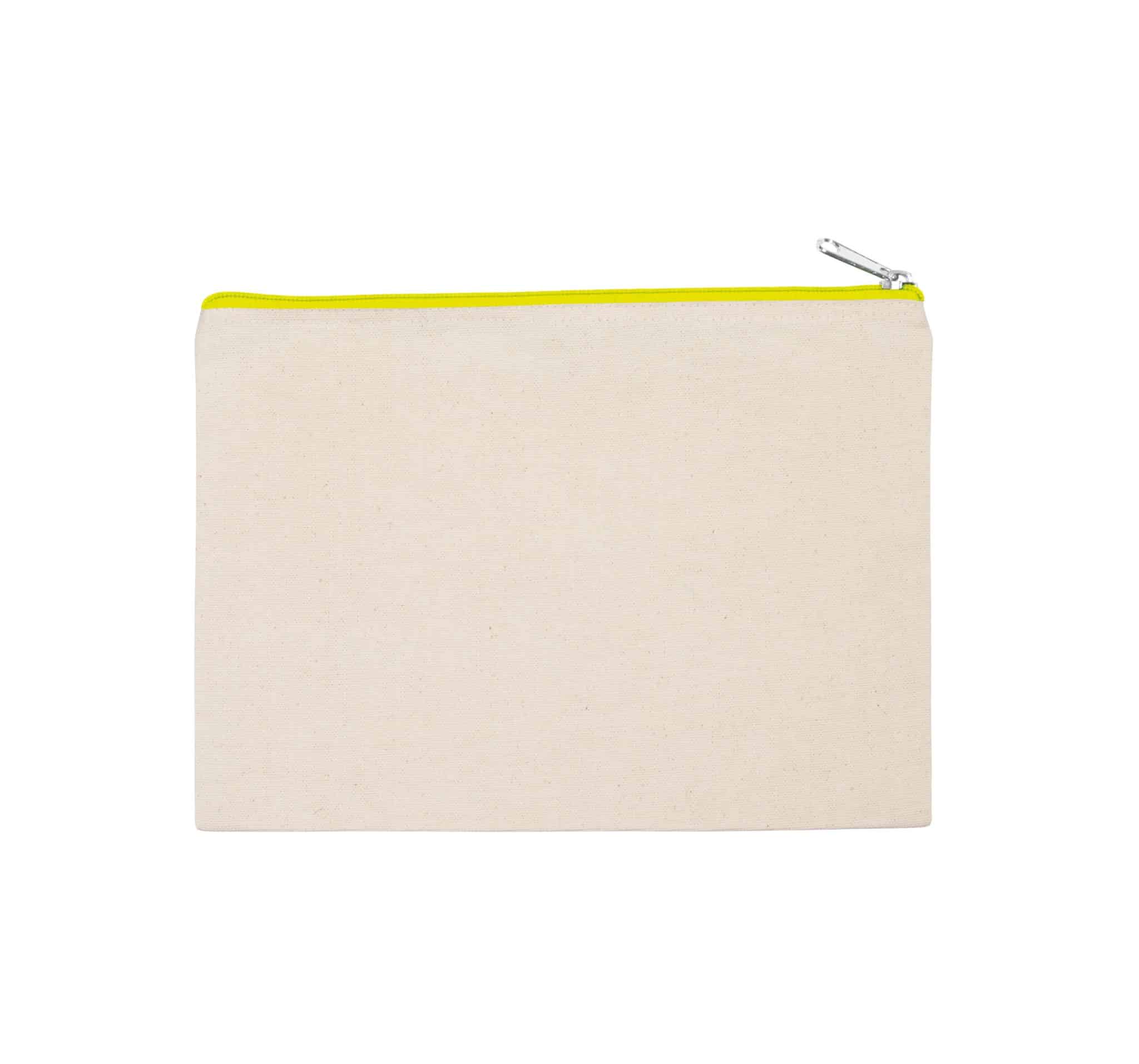 Miniature 5 pour Pochette en coton canvas - grand modèle