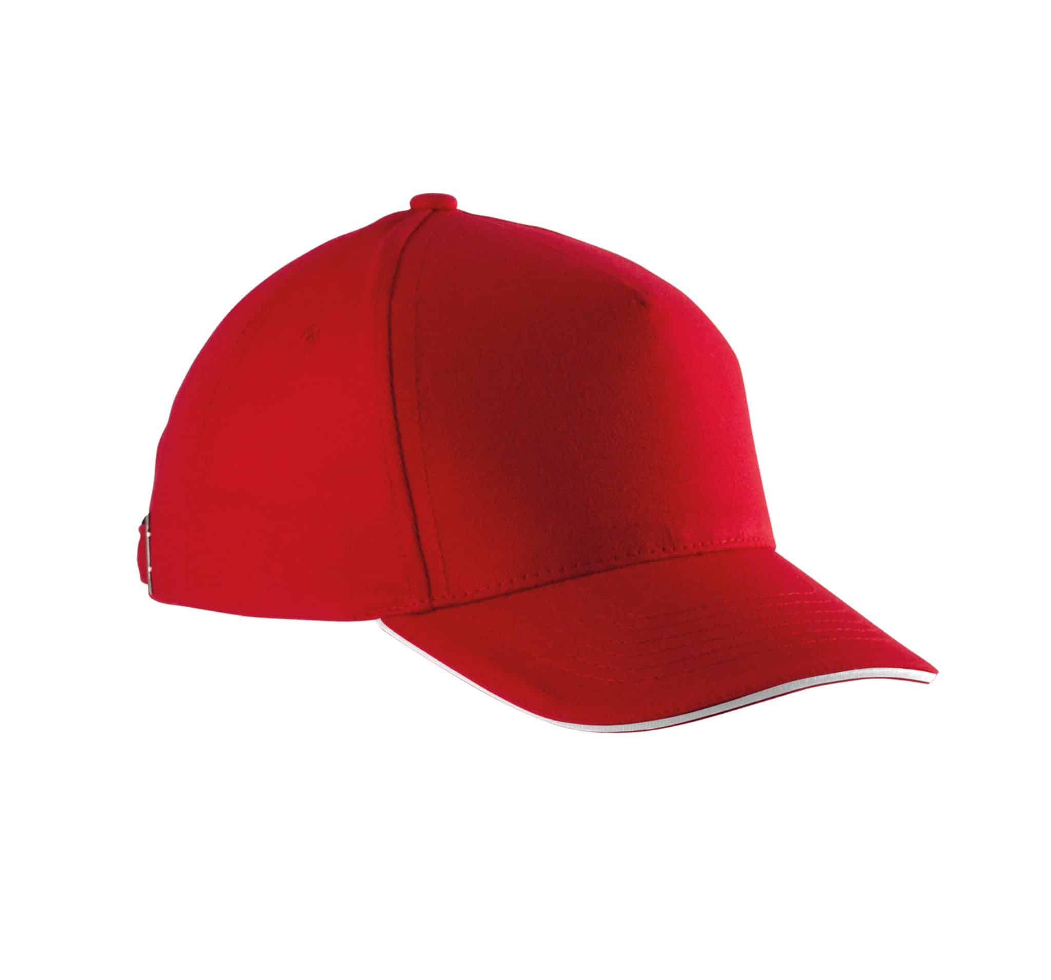 Miniature 14 pour Casquette enfant avec sandwich contrasté - 5 panneaux