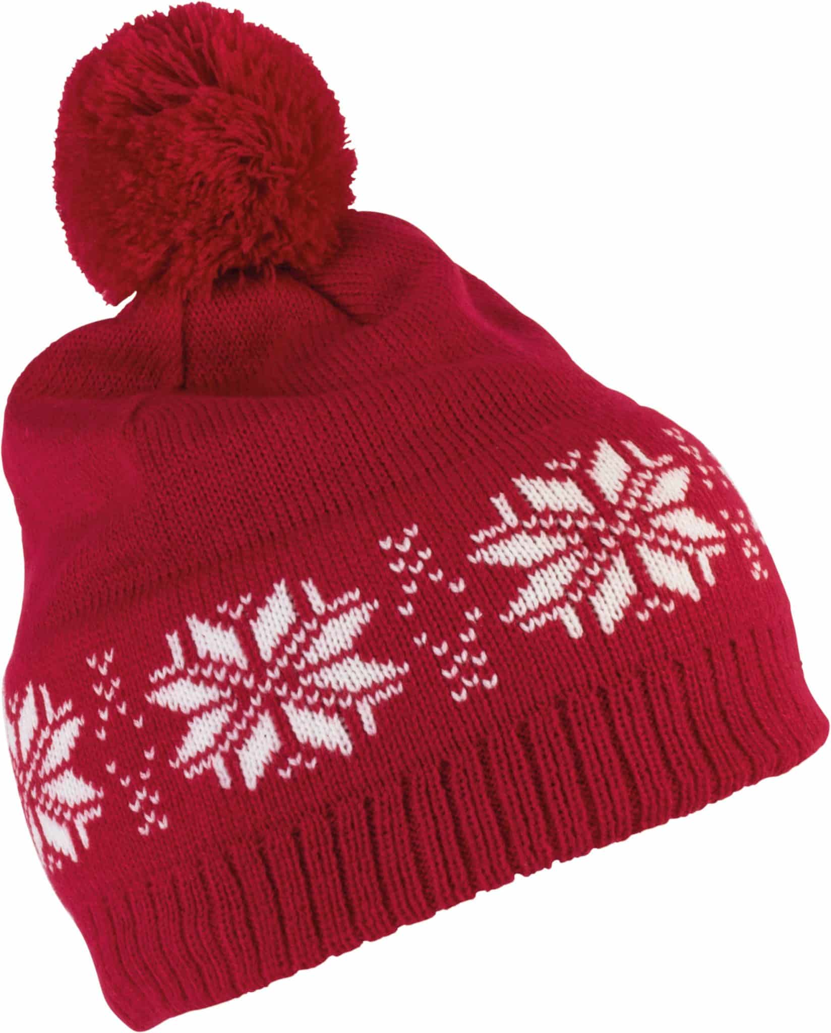 Miniature 7 pour Bonnet de Noël tricoté motif étoiles
