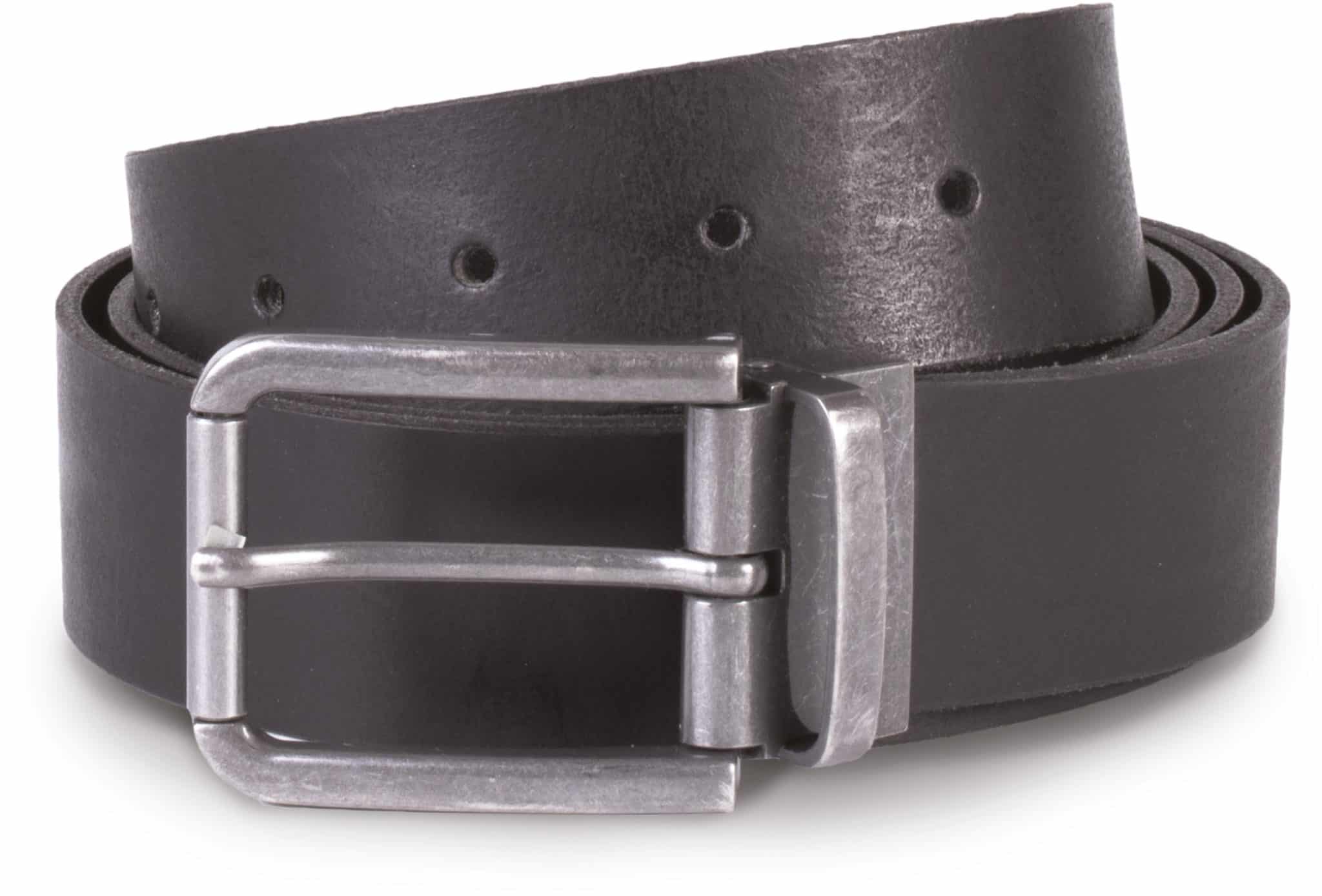Miniature 4 pour Ceinture en cuir à bord franc - 35 mm