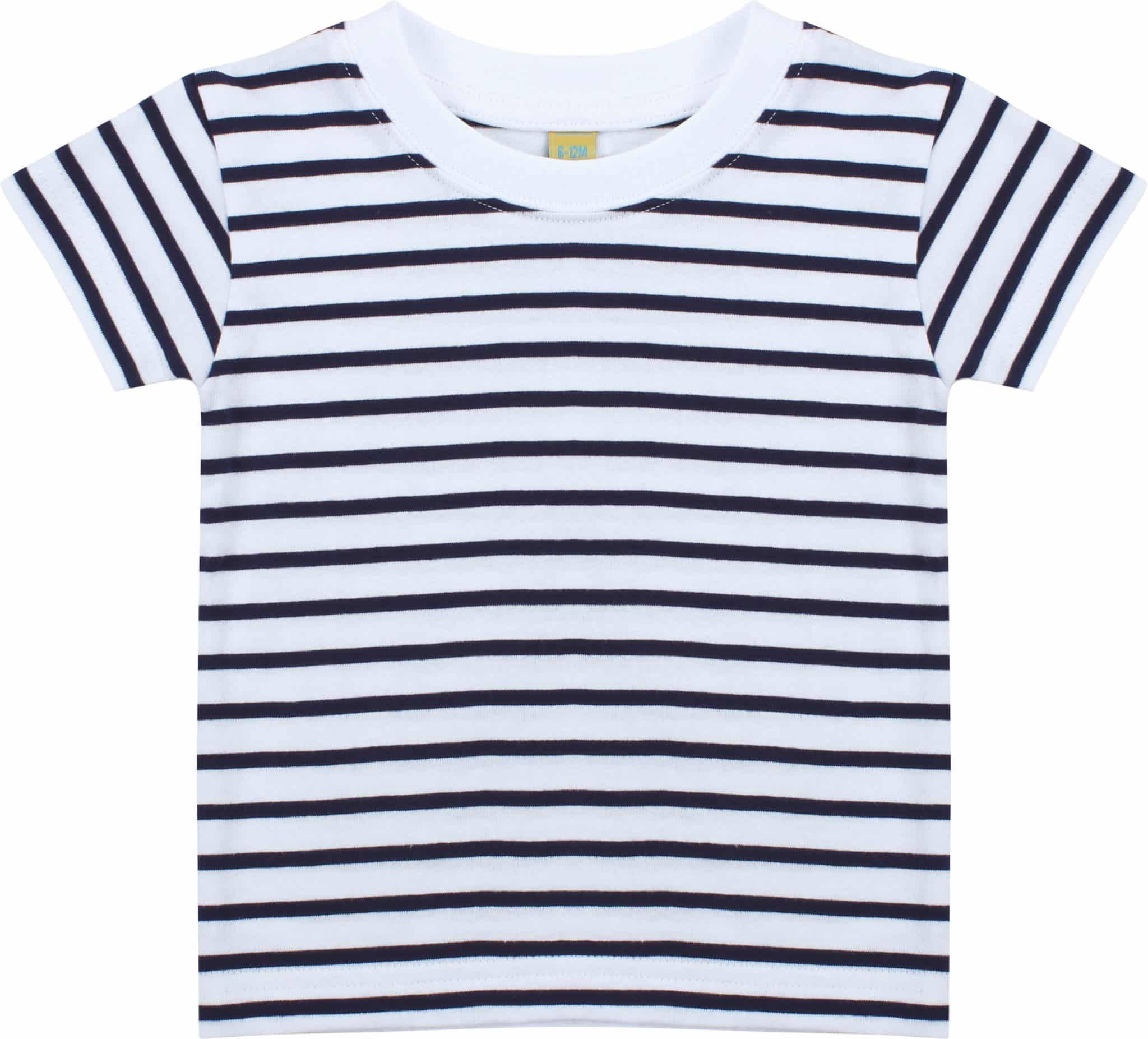 Miniature 3 pour T-shirt rayé manches courtes