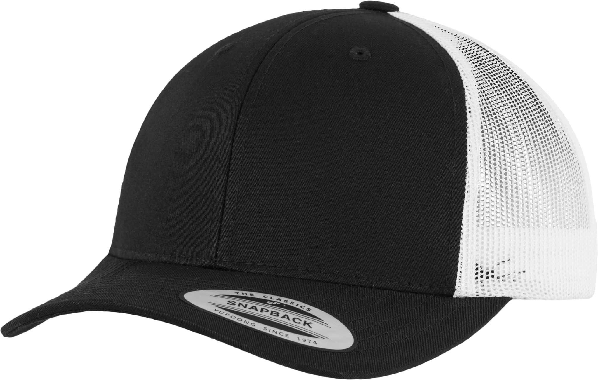 Miniature 3 pour Casquette retro trucker bicolore