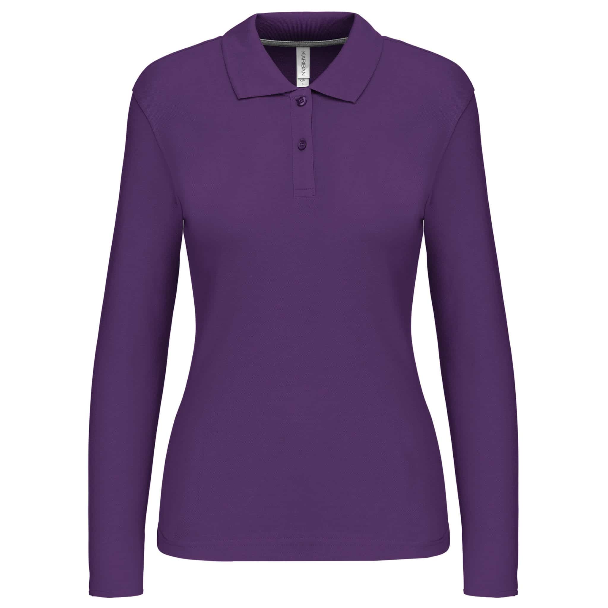 Miniature 23 pour Polo manches longues femme