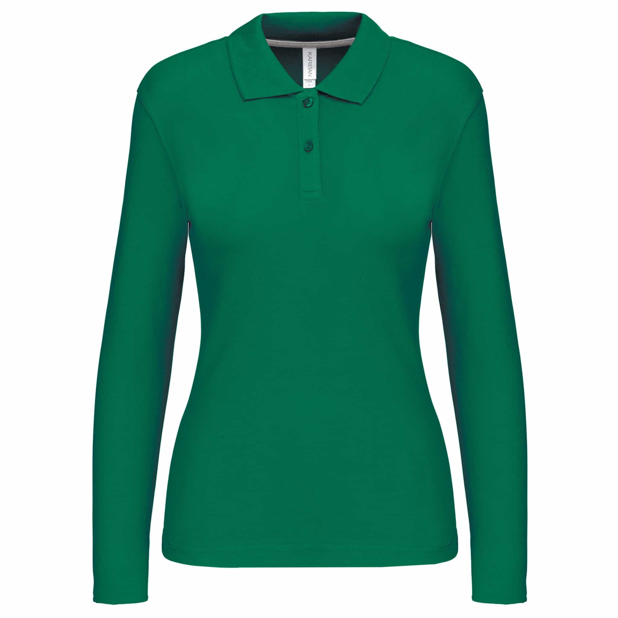 Miniature 16 pour Polo manches longues femme