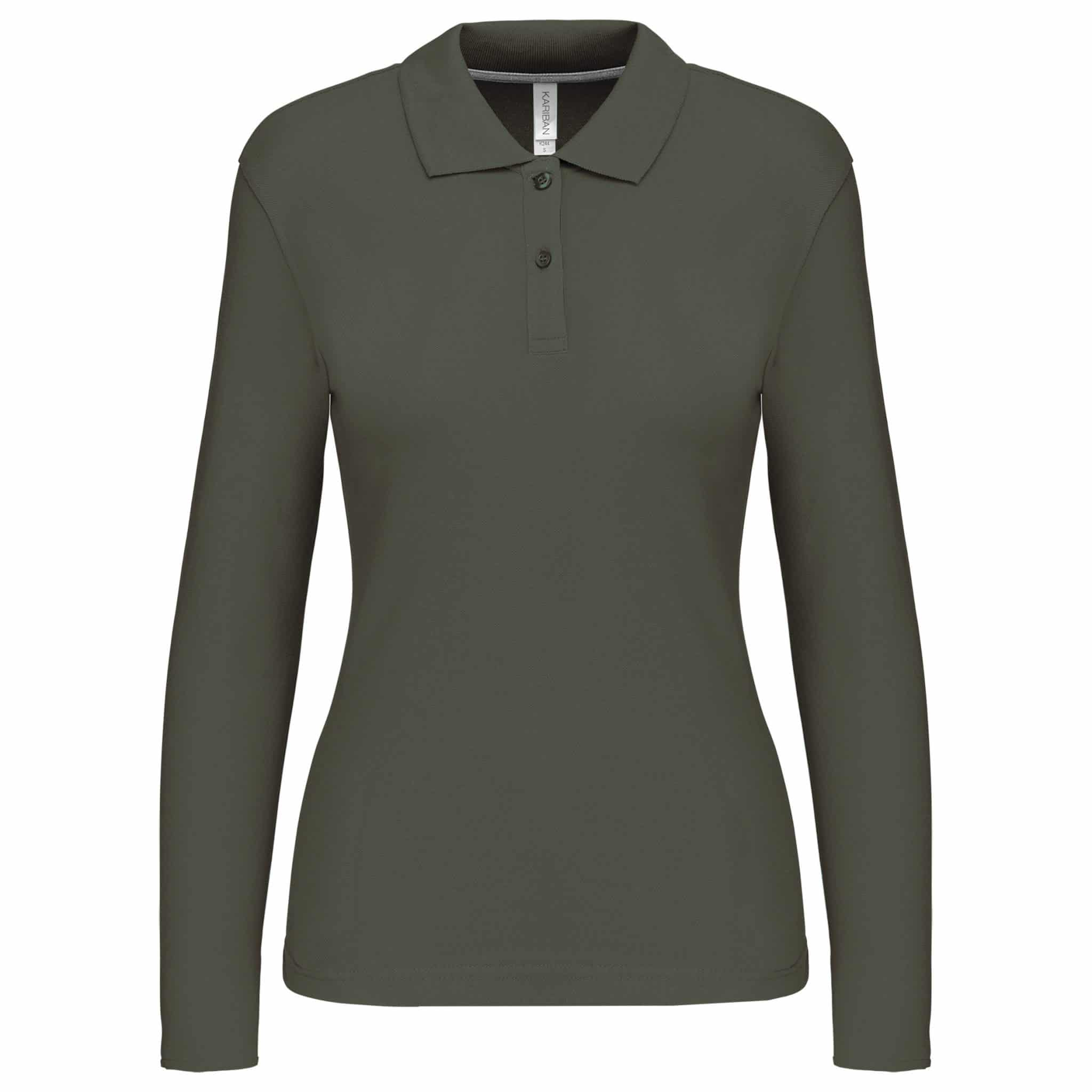 Miniature 13 pour Polo manches longues femme