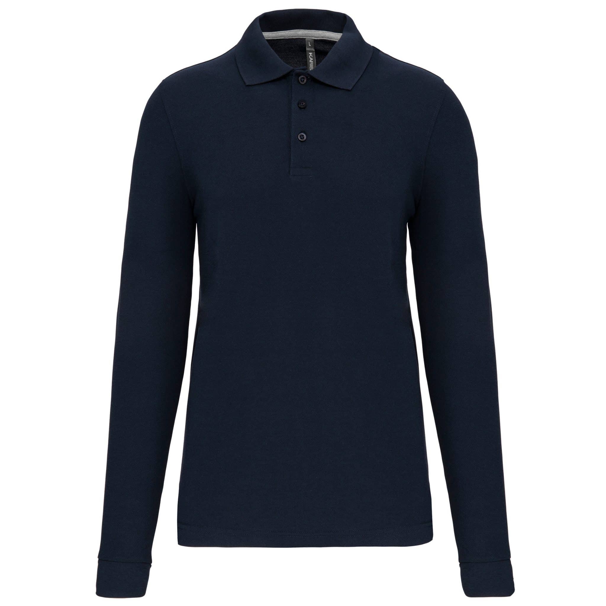 Miniature 14 pour Polo manches longues homme