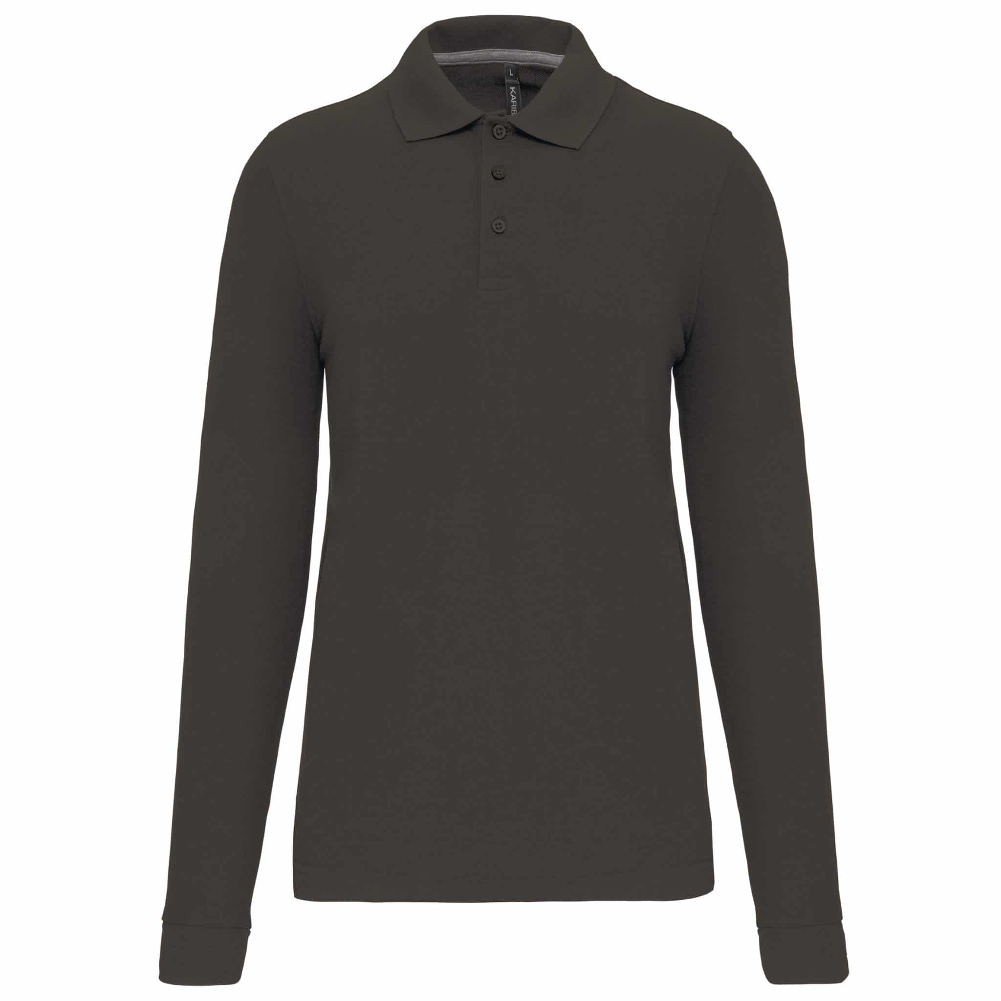 Miniature 13 pour Polo manches longues homme