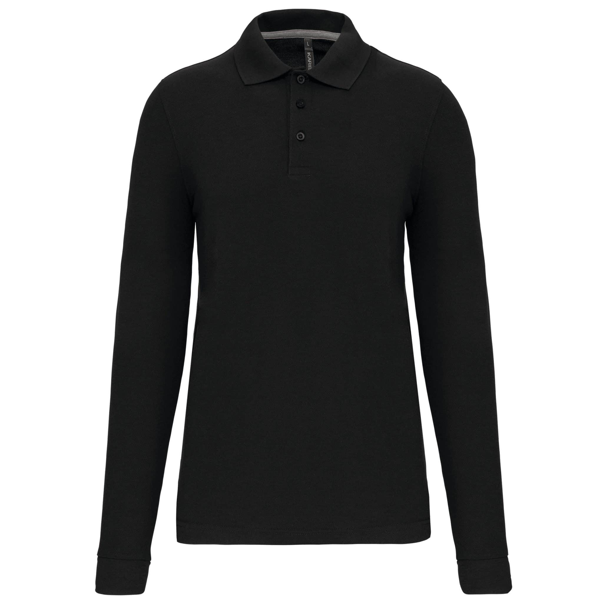 Miniature 12 pour Polo manches longues homme