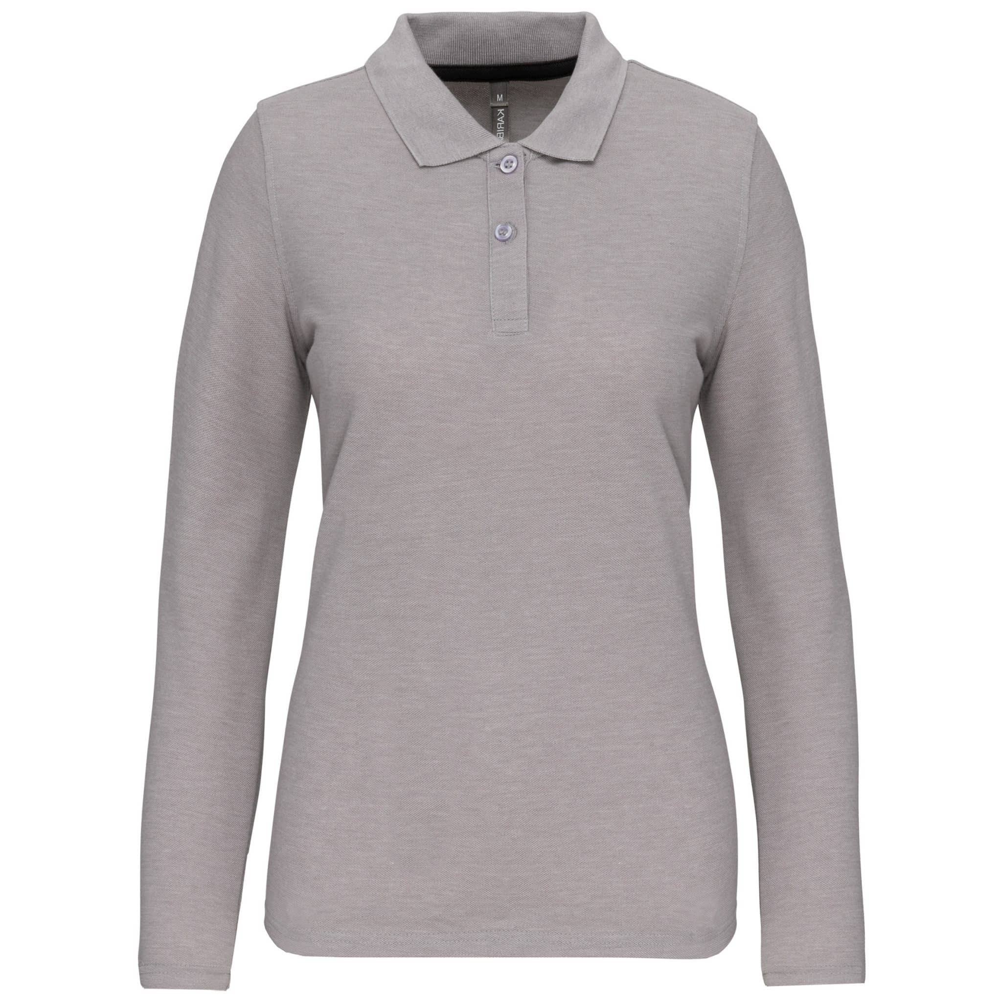 Miniature 15 pour Polo manches longues femme