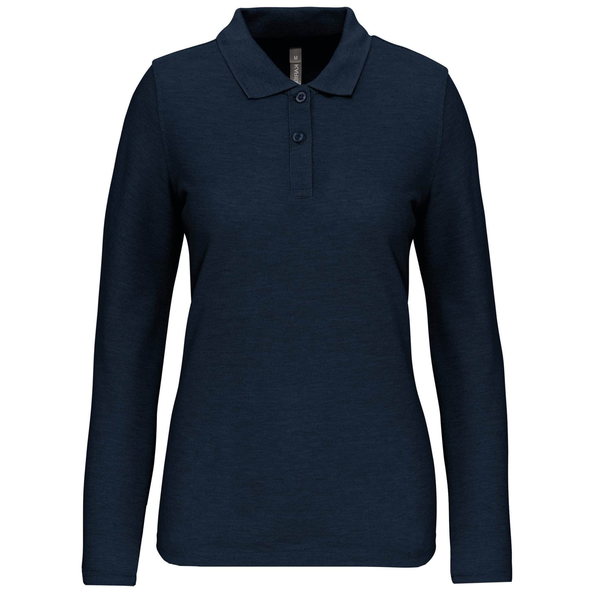 Miniature 14 pour Polo manches longues femme