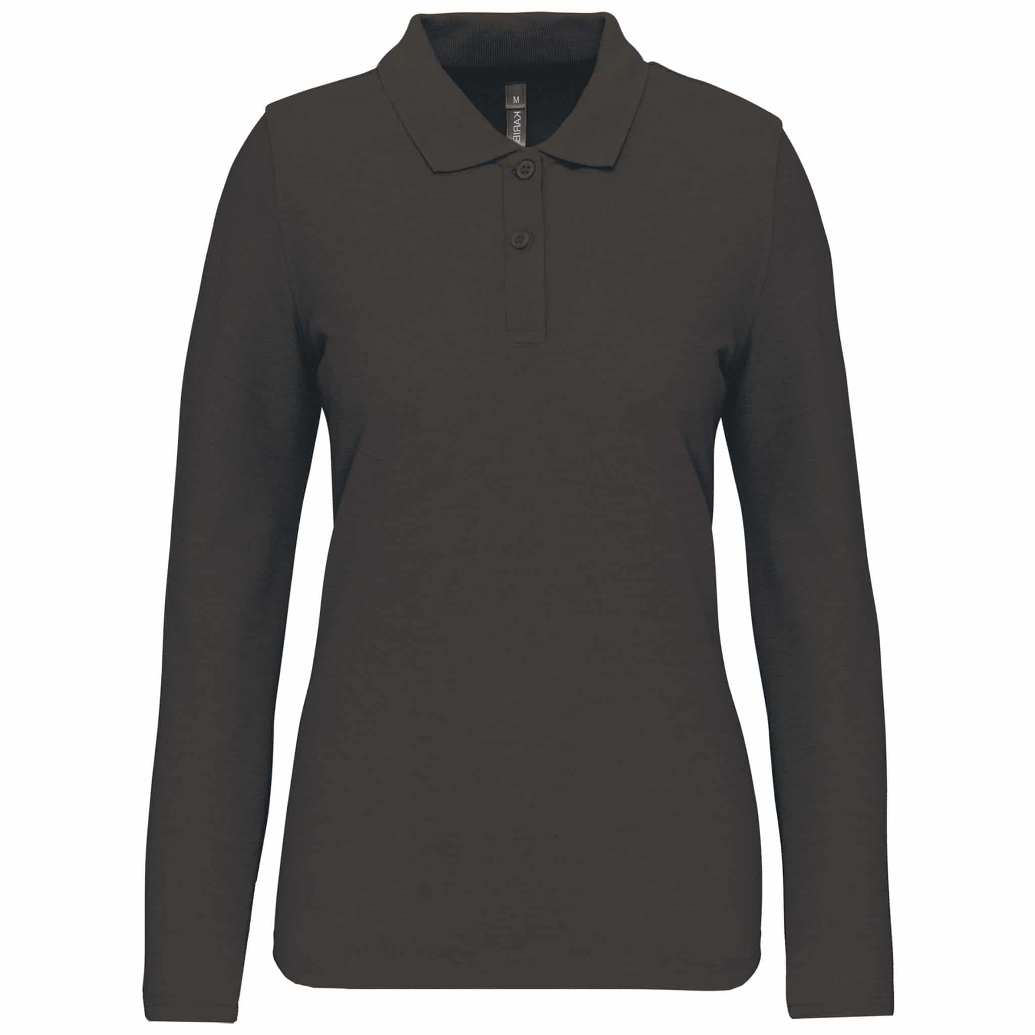 Miniature 13 pour Polo manches longues femme