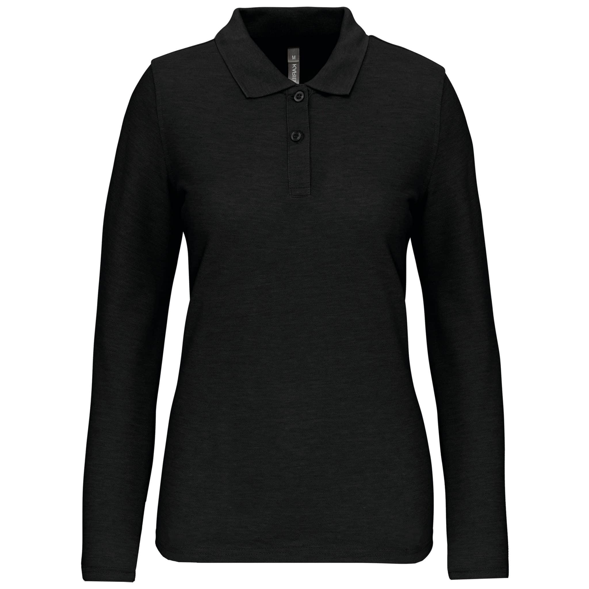 Miniature 12 pour Polo manches longues femme
