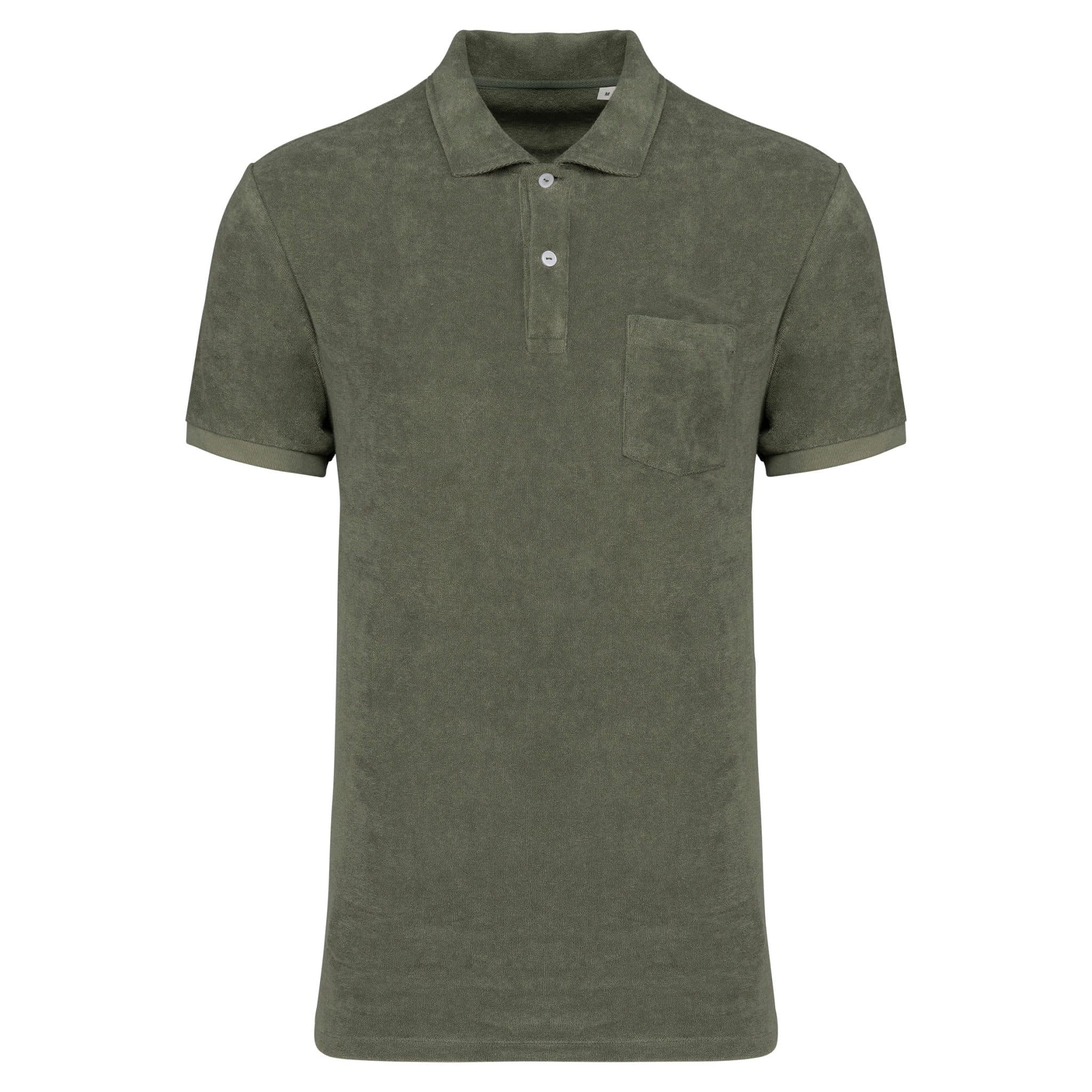 Miniature 9 pour Polo écoresponsable en éponge homme