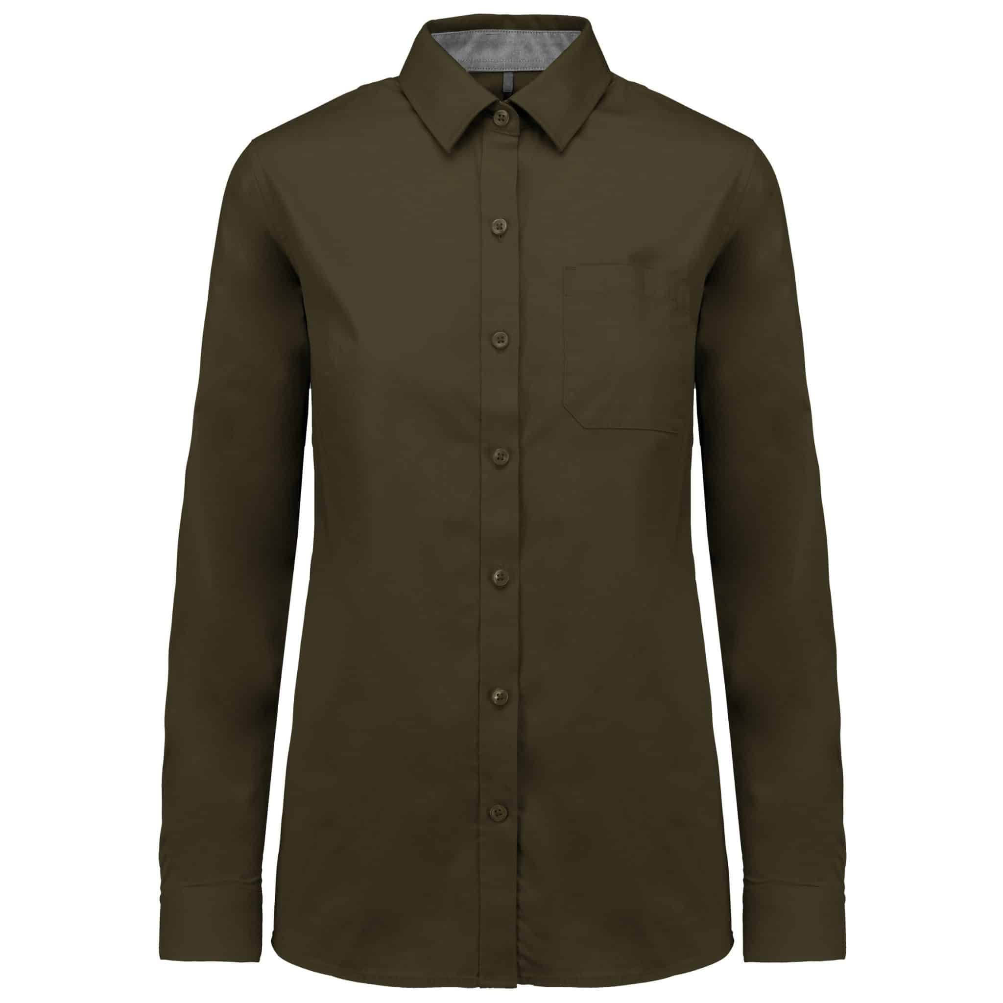Miniature 13 pour Chemise coton Nevada manches longues femme