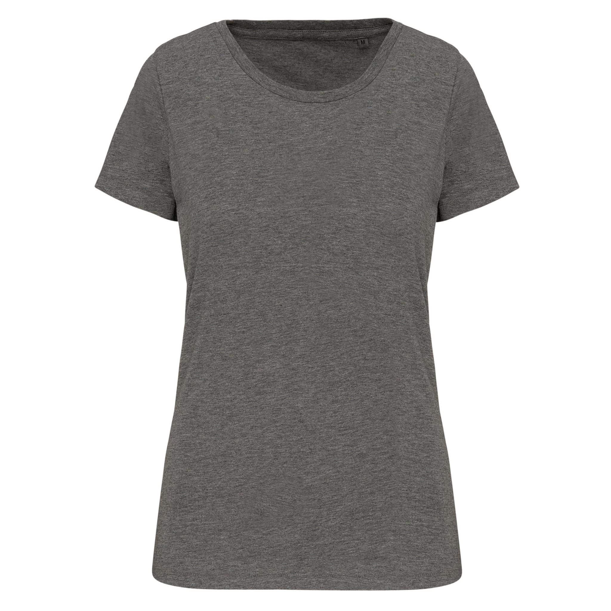 Miniature 10 pour T-shirt Supima® col rond manches courtes femme