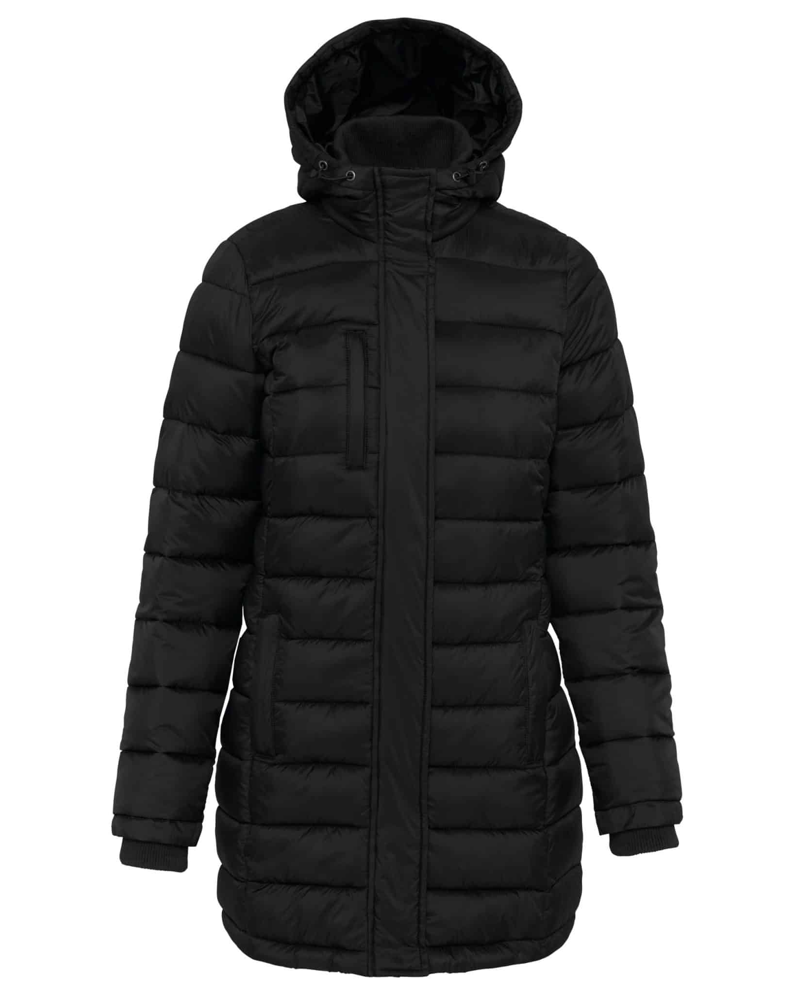 Miniature 12 pour Parka doudoune légère à capuche femme