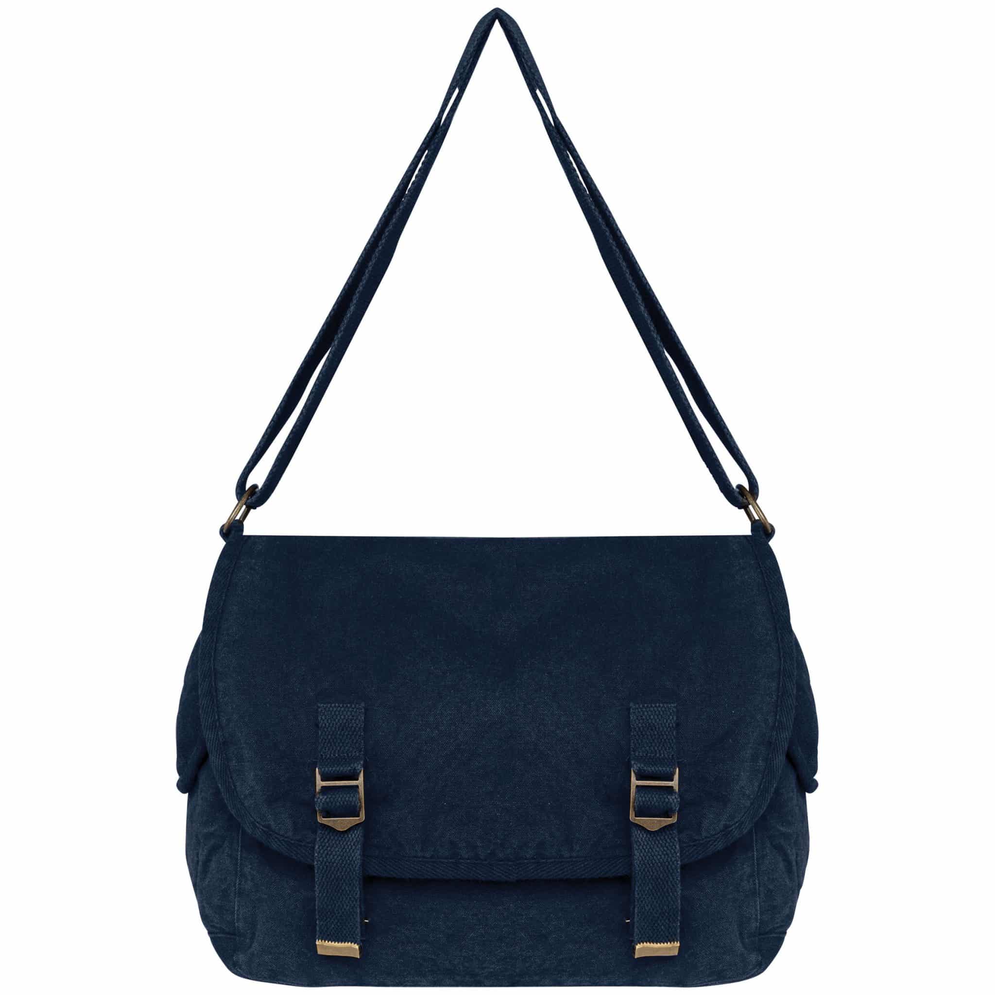 Miniature 5 pour Sac besace écoresponsable délavé