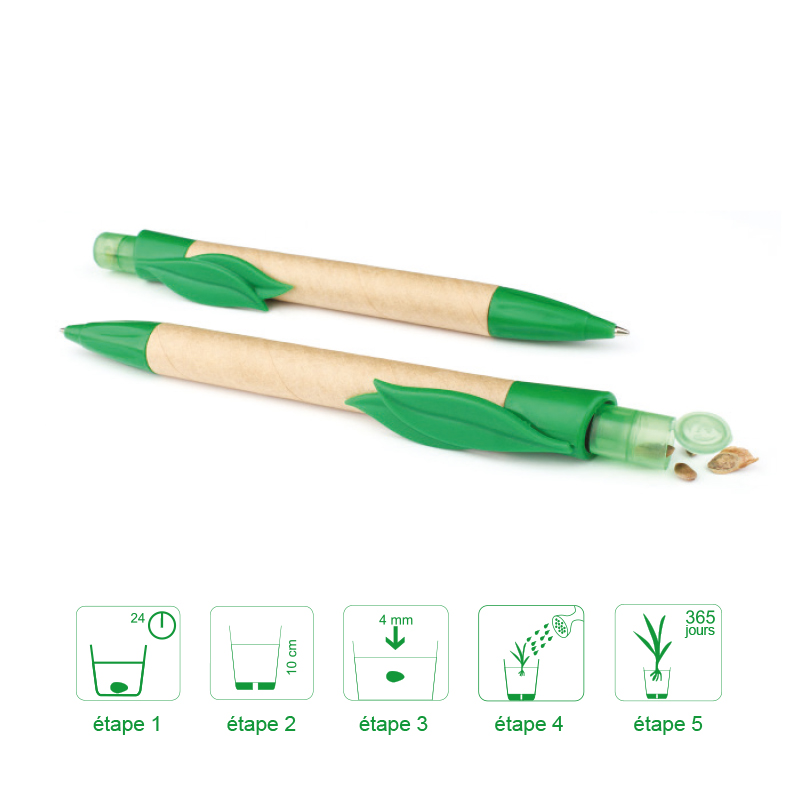 Miniature 2 pour Stylo avec graines à planter