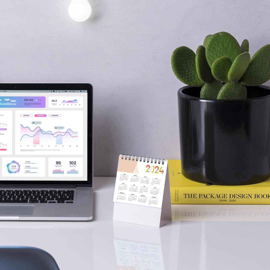 Miniature 3 pour Calendrier Bureau nikepo - personnalisable