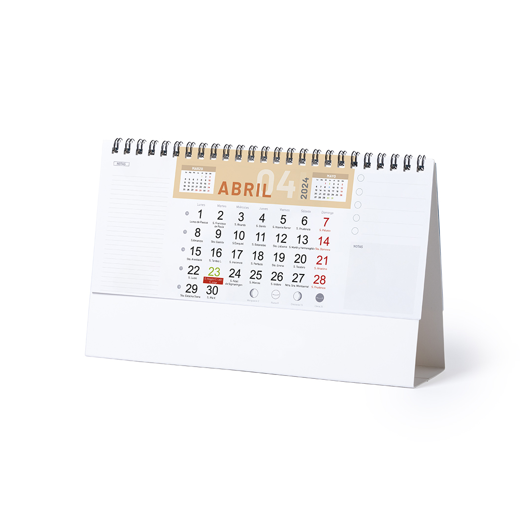 Miniature 1 pour Calendrier Bureau bitunine - personnalisable