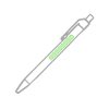 Dans le corps du stylo côté A