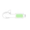 Dans le connecteur USB