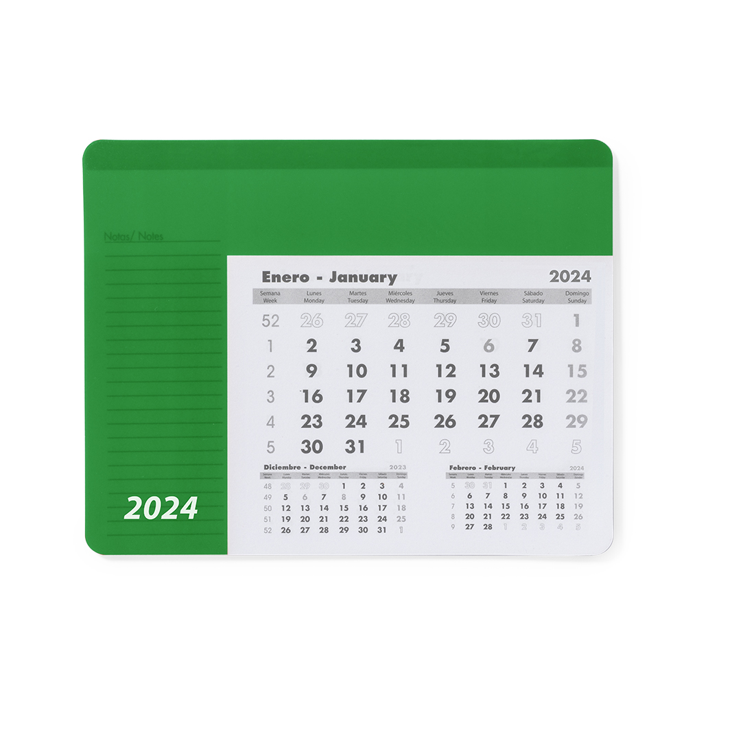 Miniature 9 pour Tapis Souris Calendrier Qarofoze - personnalisable