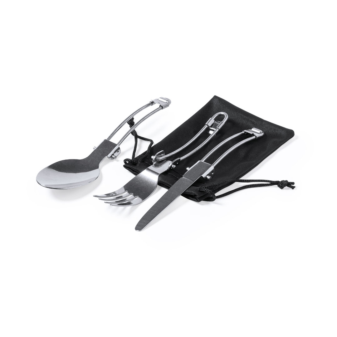Miniature 2 pour Set Ustensiles Camping Beraqisi - personnalisable