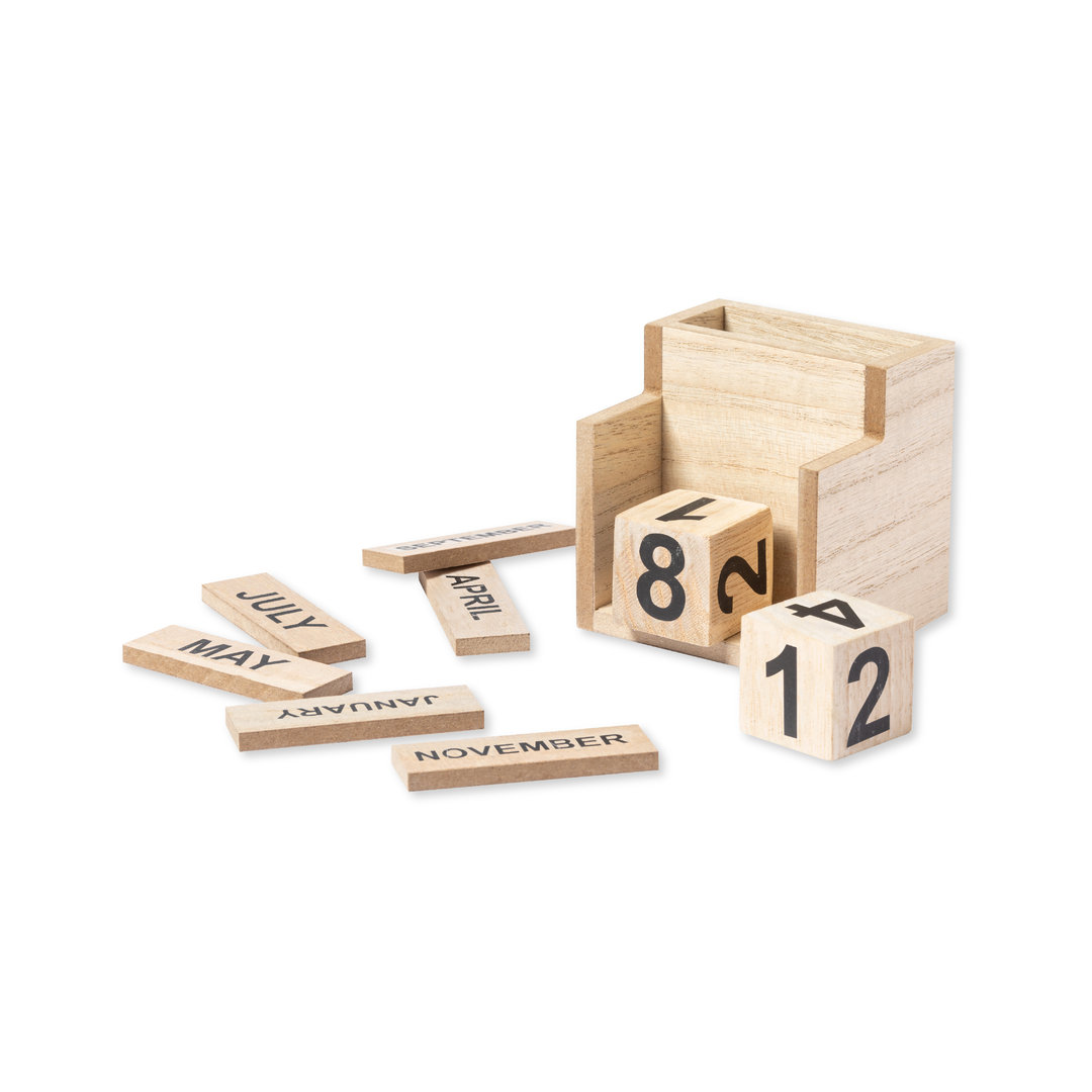 Miniature 2 pour Porte-Crayons Calendrier Perpétuel Zulabute - personnalisable