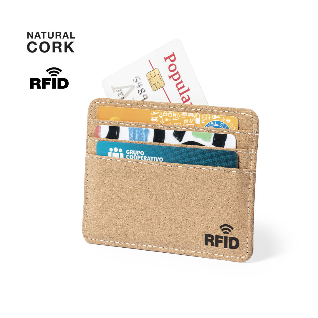 Porte cartes personnalisé anti-RFID en aluminium