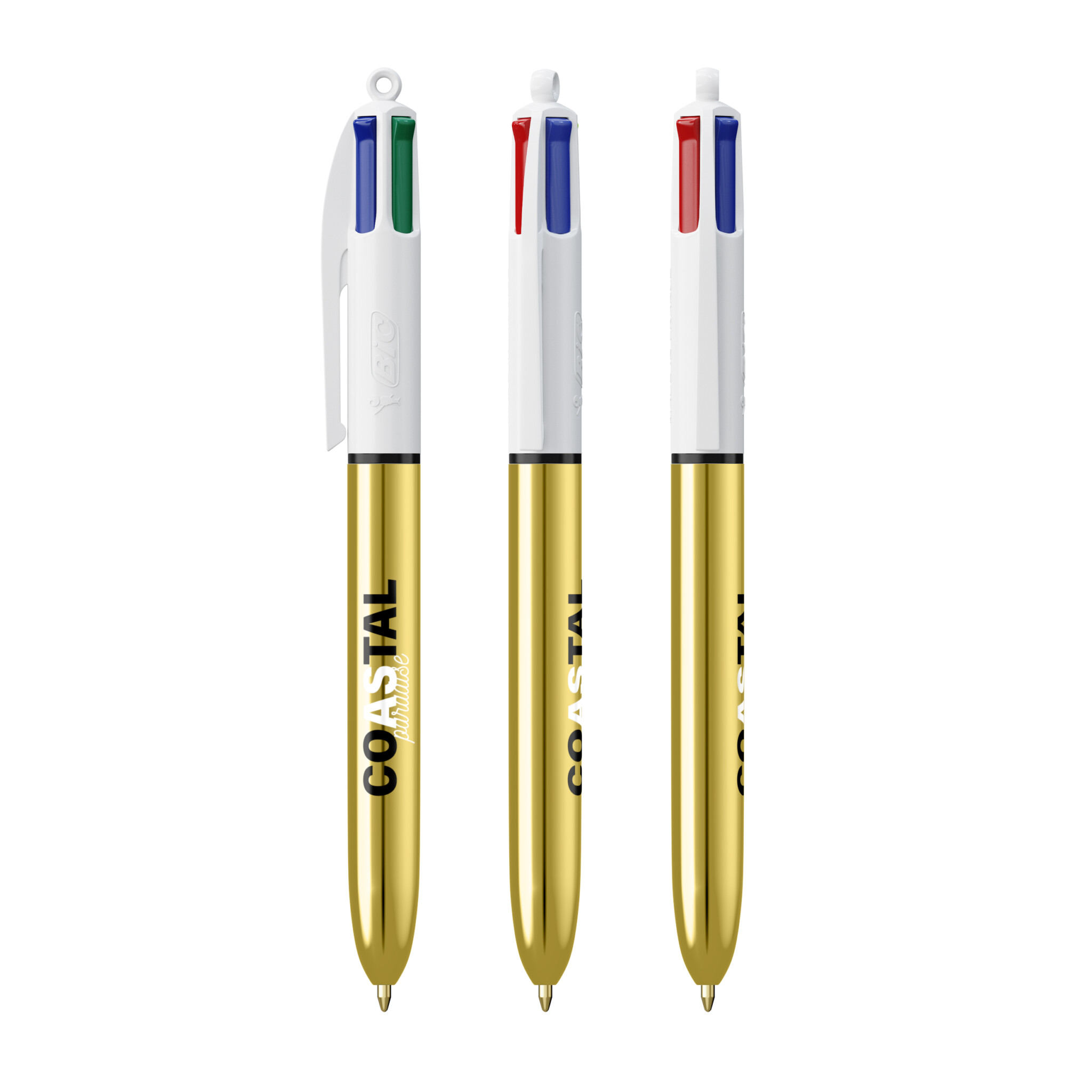 Miniature 1 pour BIC® 4 Couleurs Shine bille