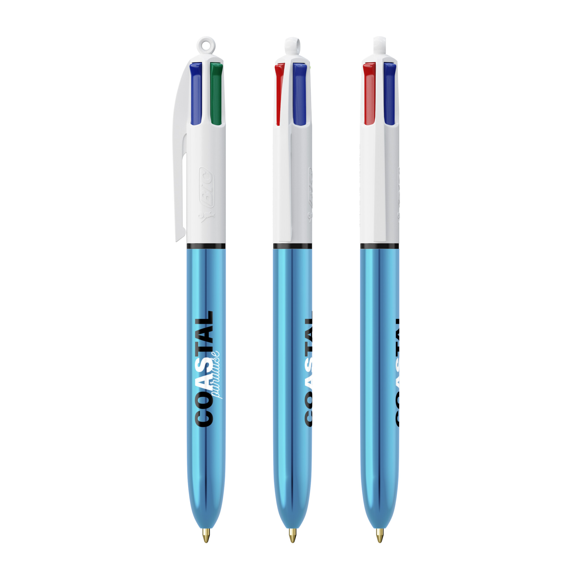 Miniature 3 pour BIC® 4 Couleurs Shine bille