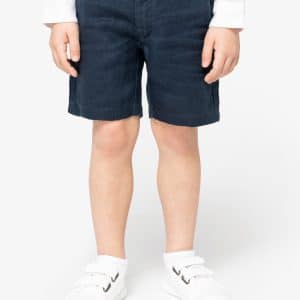 Visuel Bermuda en lin enfant