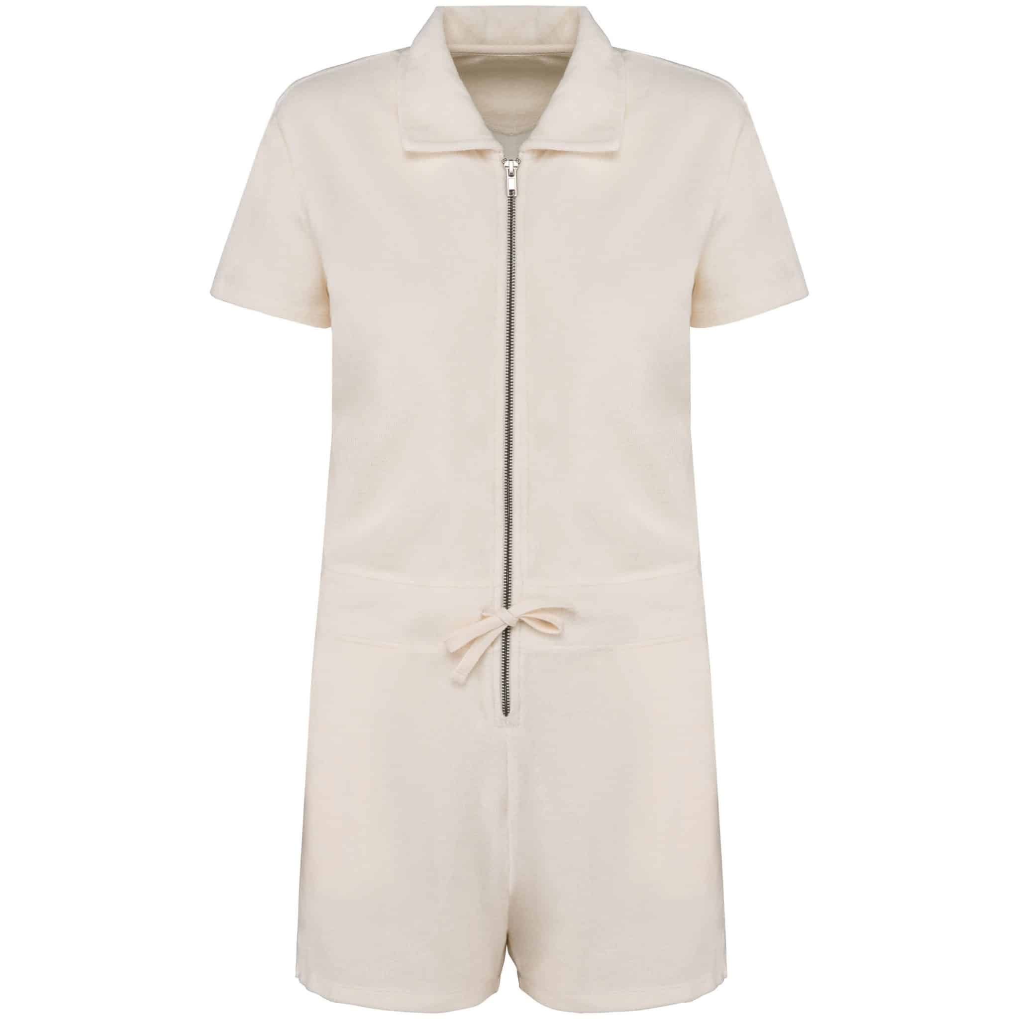 Miniature 9 pour Combinaison short écoresponsable en éponge femme