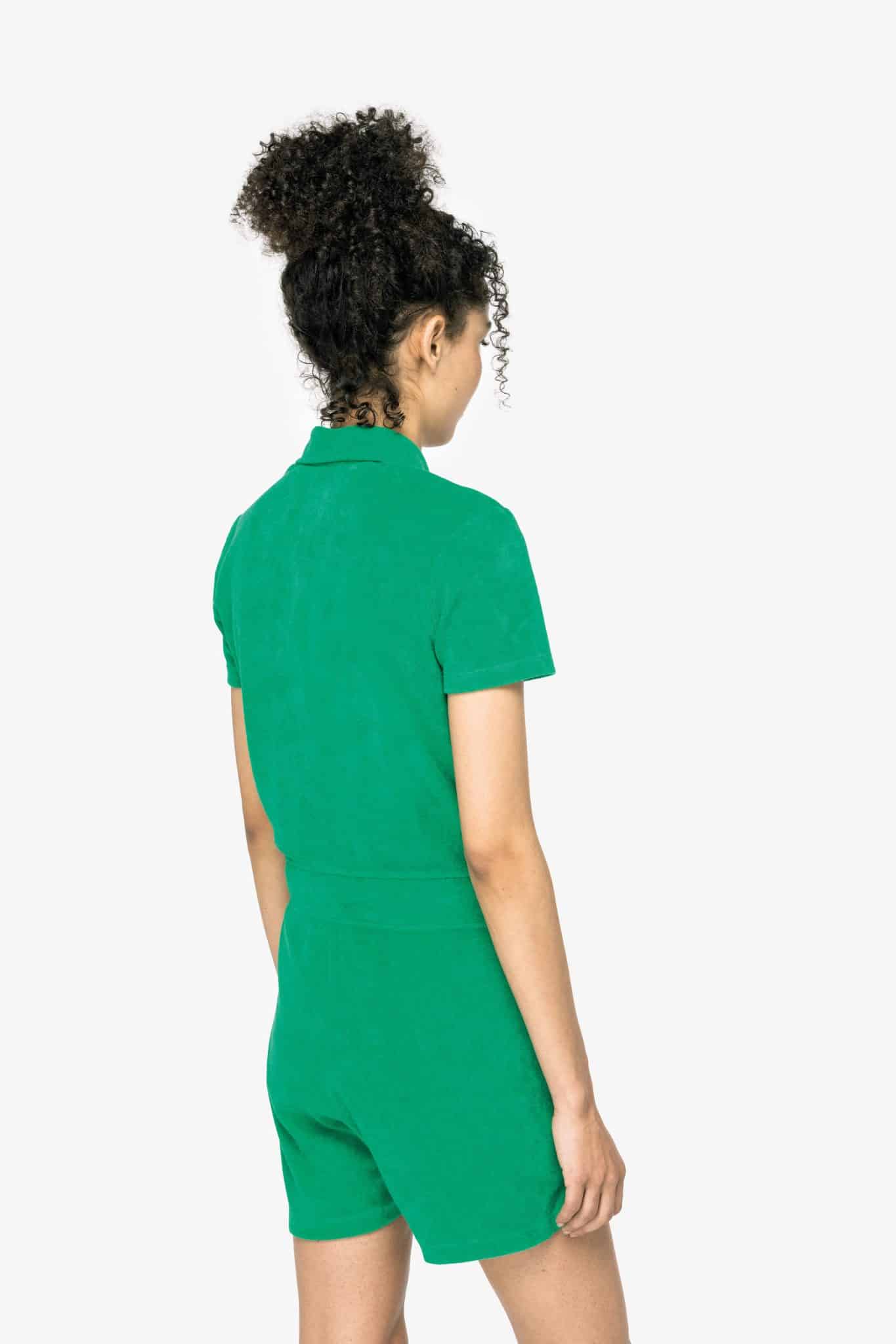 Miniature 4 pour Combinaison short écoresponsable en éponge femme