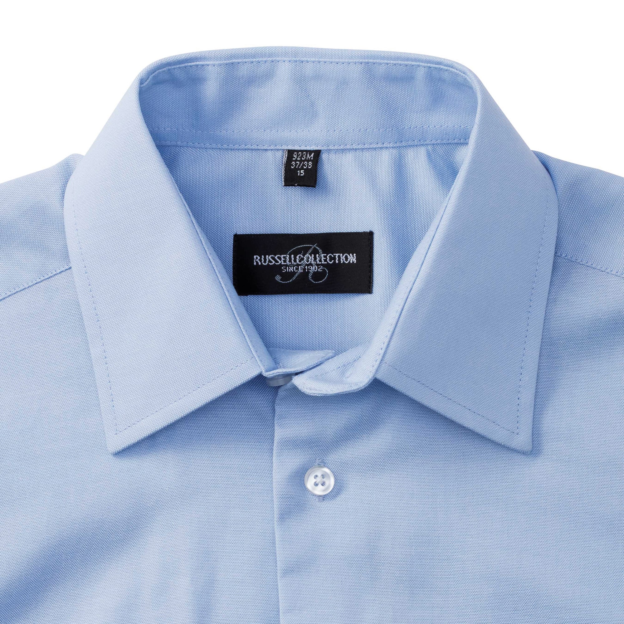 Miniature 3 pour Chemise oxford cintrée manches courtes homme