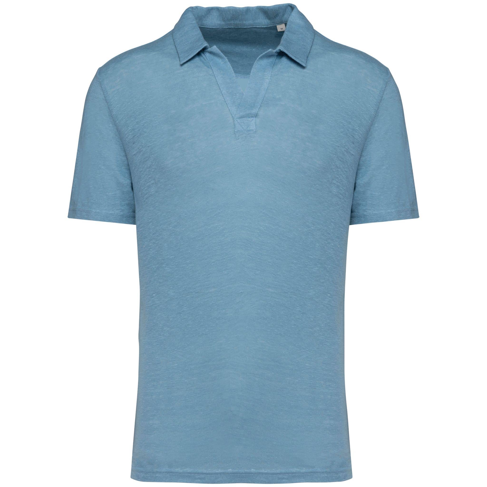 Miniature 8 pour Polo en lin homme