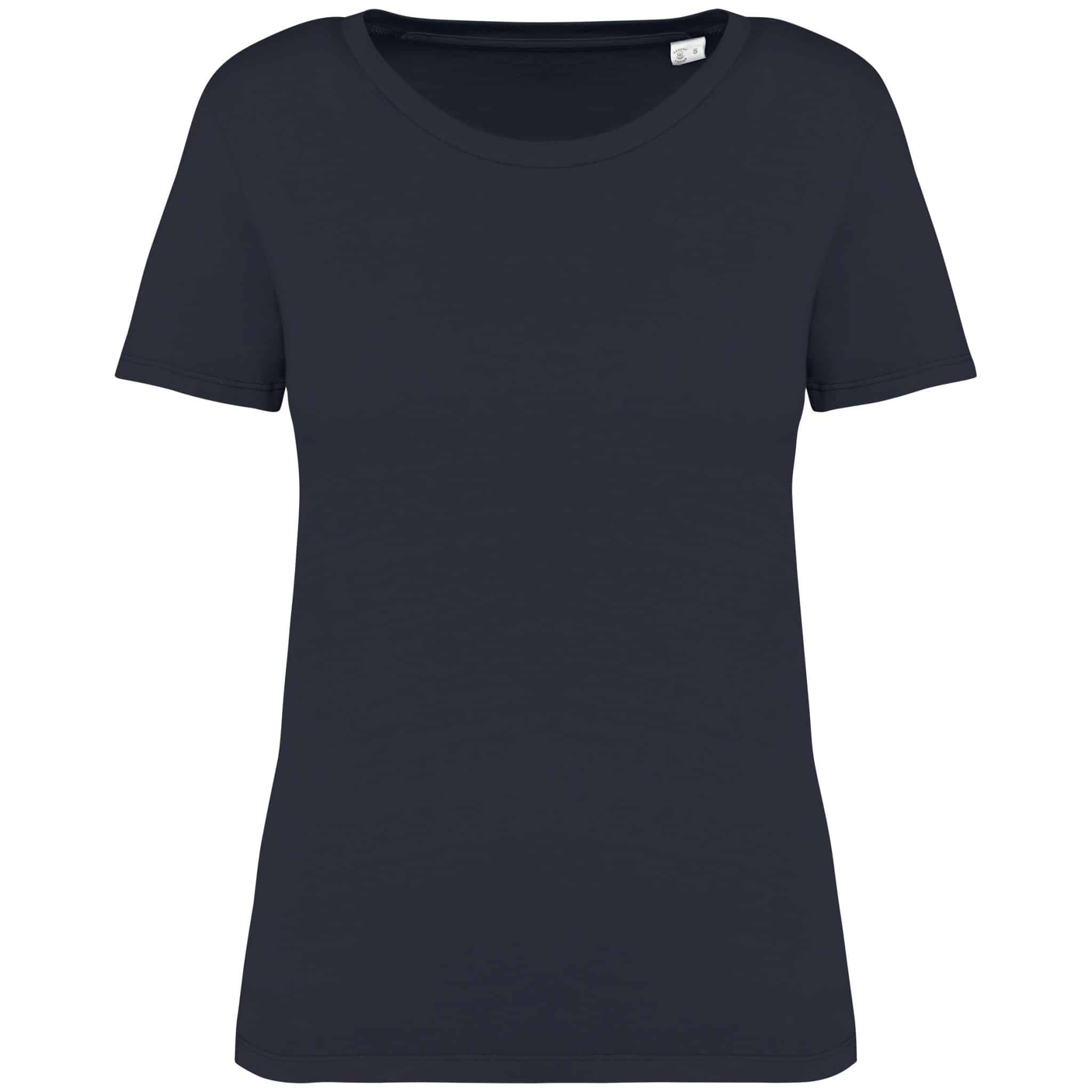 Miniature 7 pour T-shirt écoresponsable délavé femme