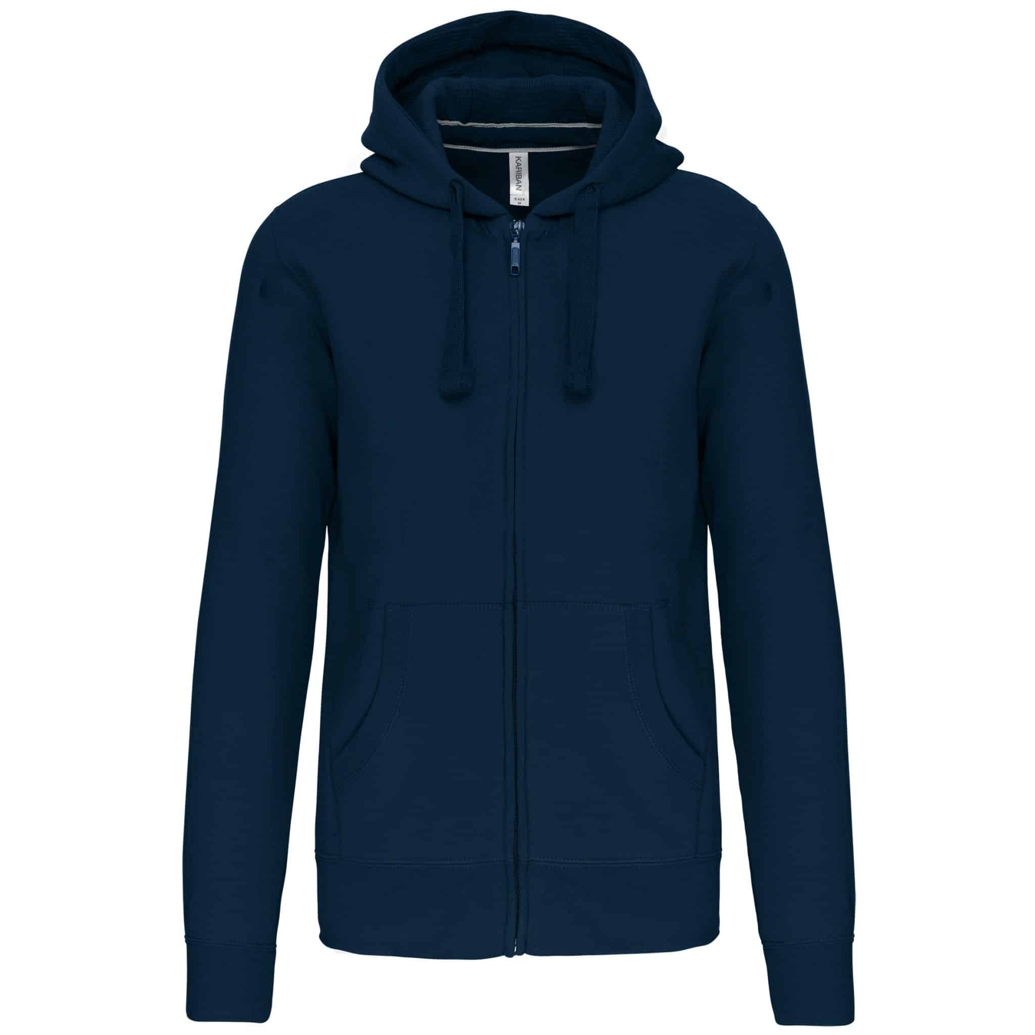 Miniature 14 pour Sweat-shirt zippé capuche homme