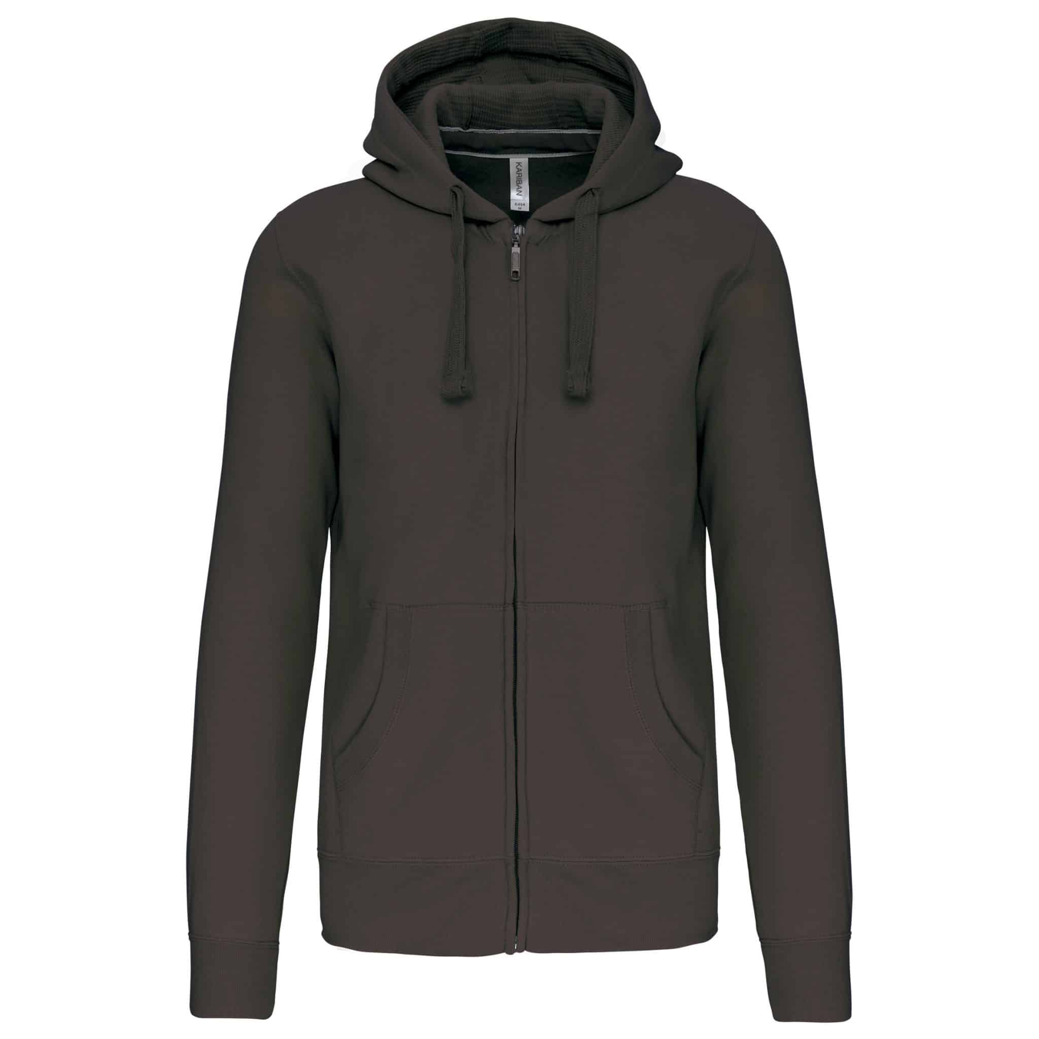 Miniature 11 pour Sweat-shirt zippé capuche homme