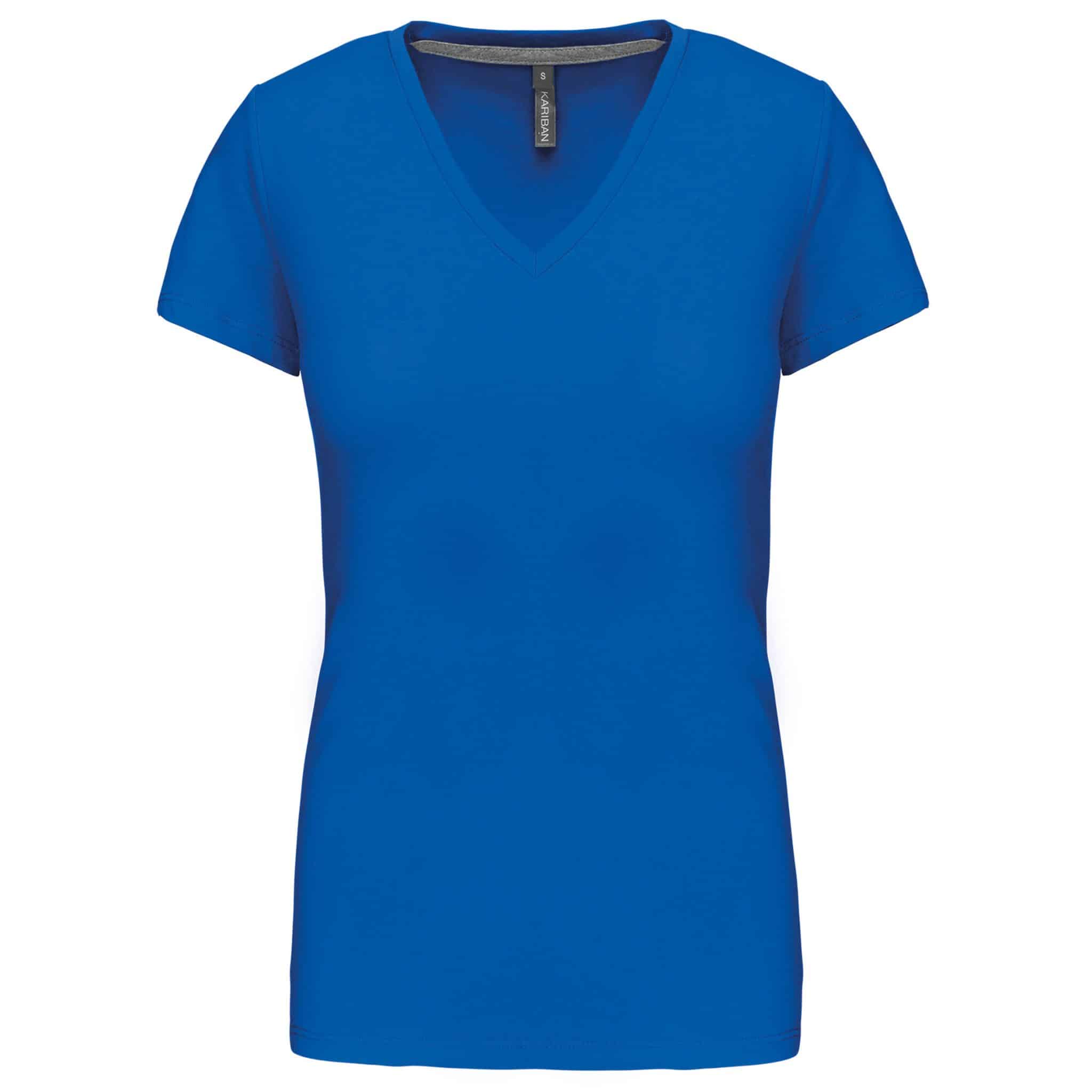 Miniature 16 pour T-shirt col V manches courtes femme