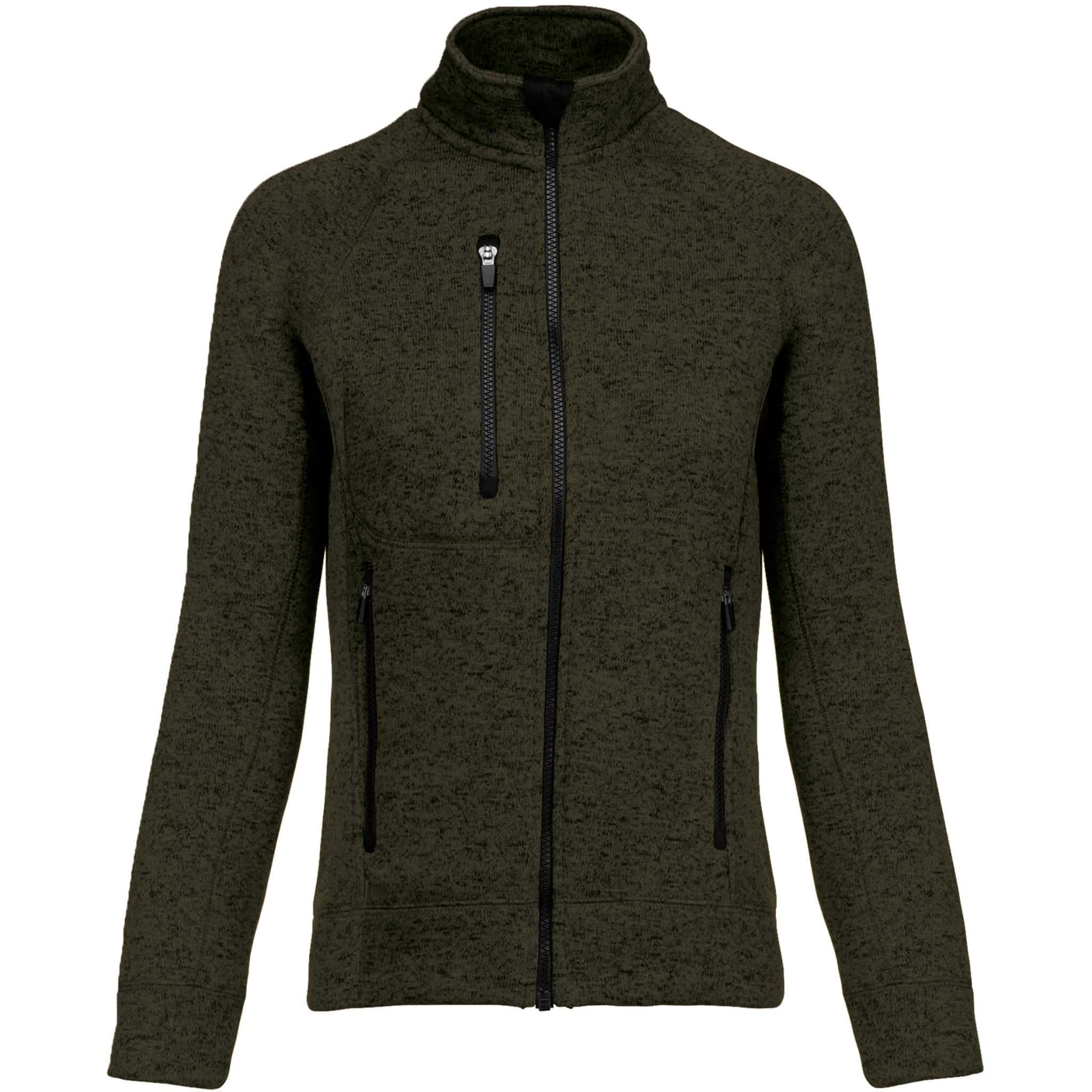 Miniature 12 pour Veste zippée chinée femme
