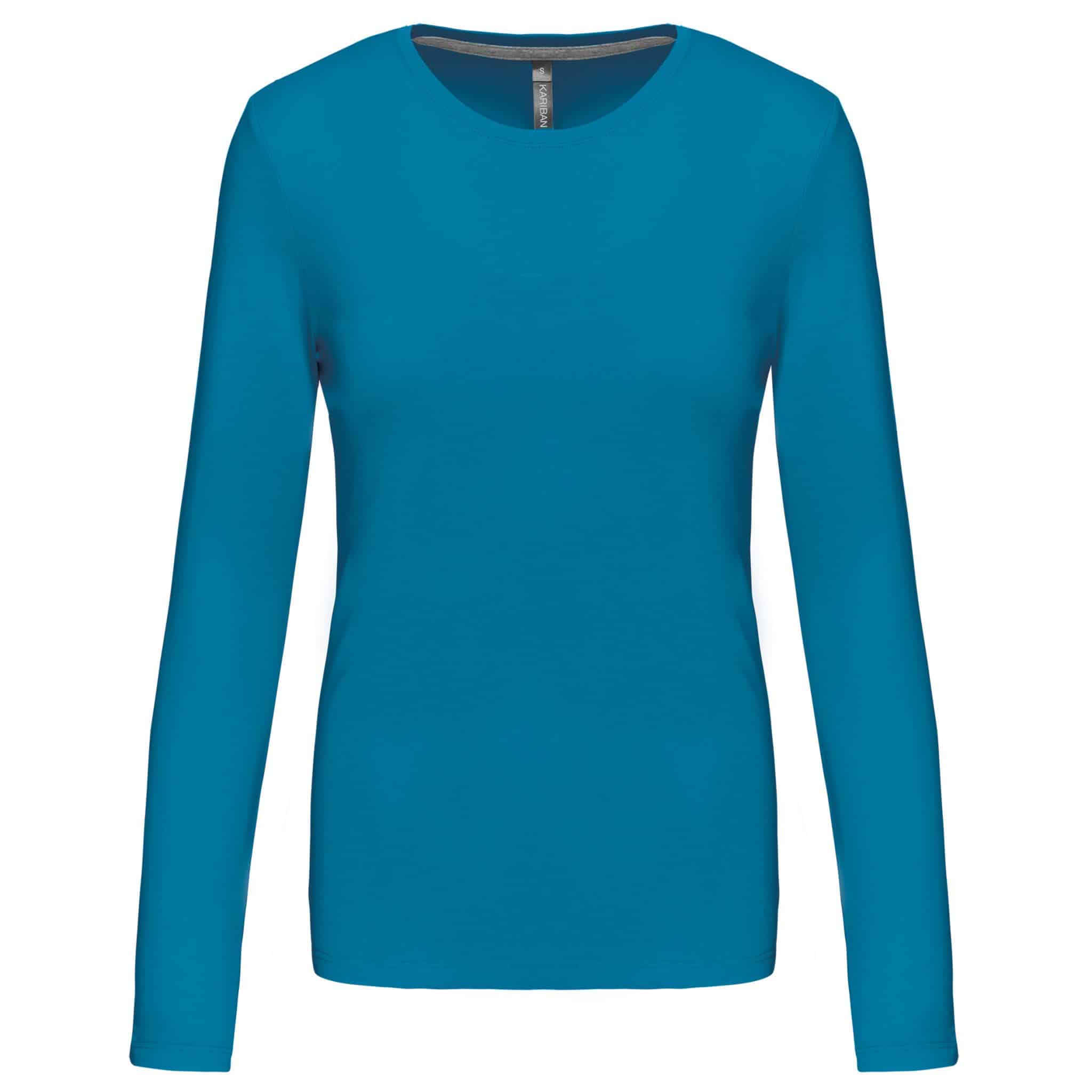 Miniature 25 pour T-shirt col rond manches longues femme