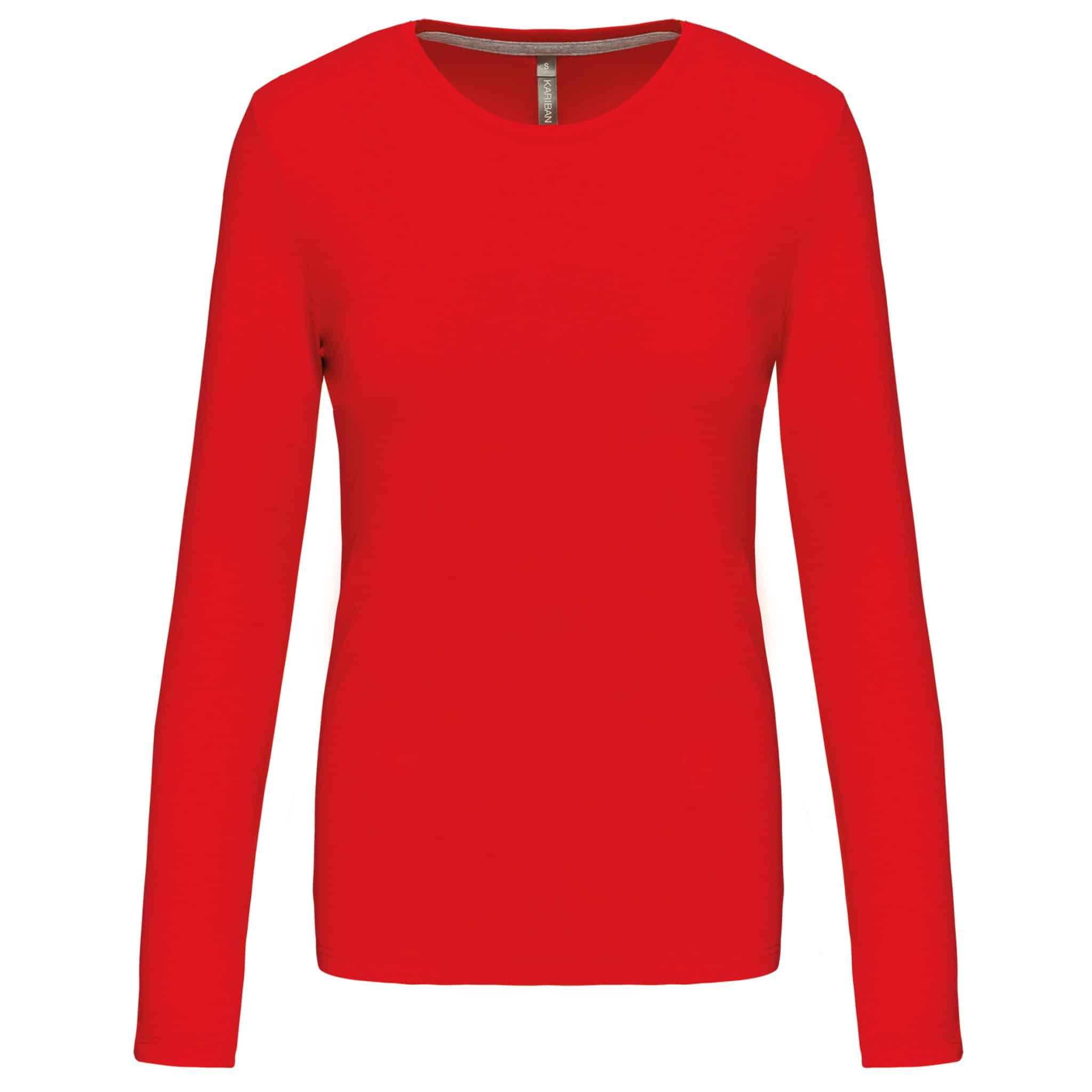 Miniature 23 pour T-shirt col rond manches longues femme