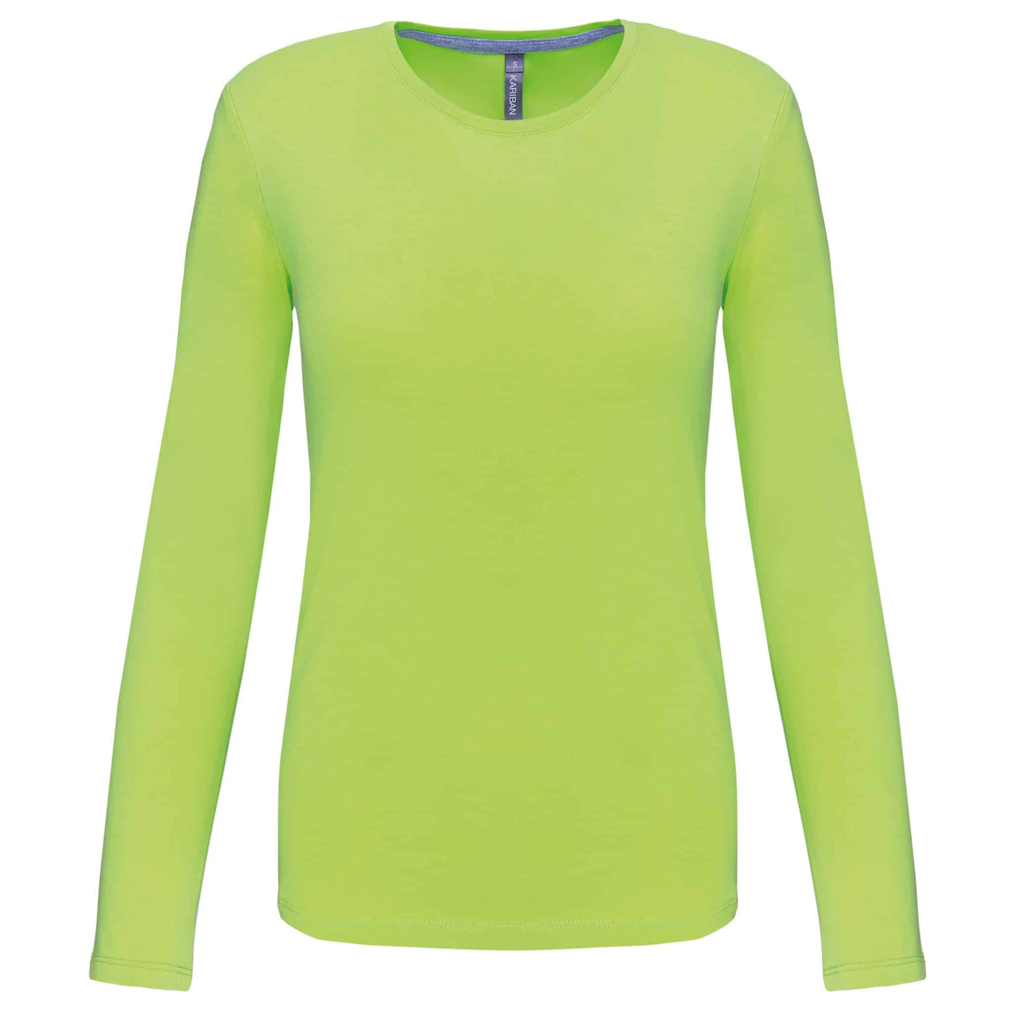 Miniature 18 pour T-shirt col rond manches longues femme