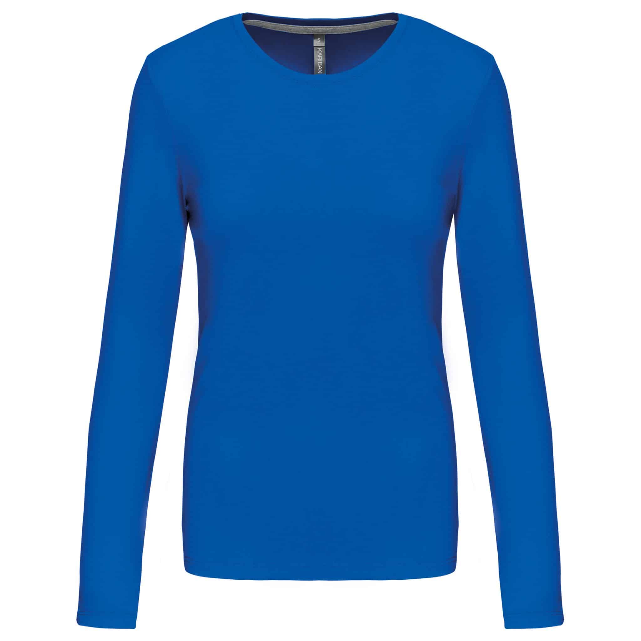 Miniature 16 pour T-shirt col rond manches longues femme