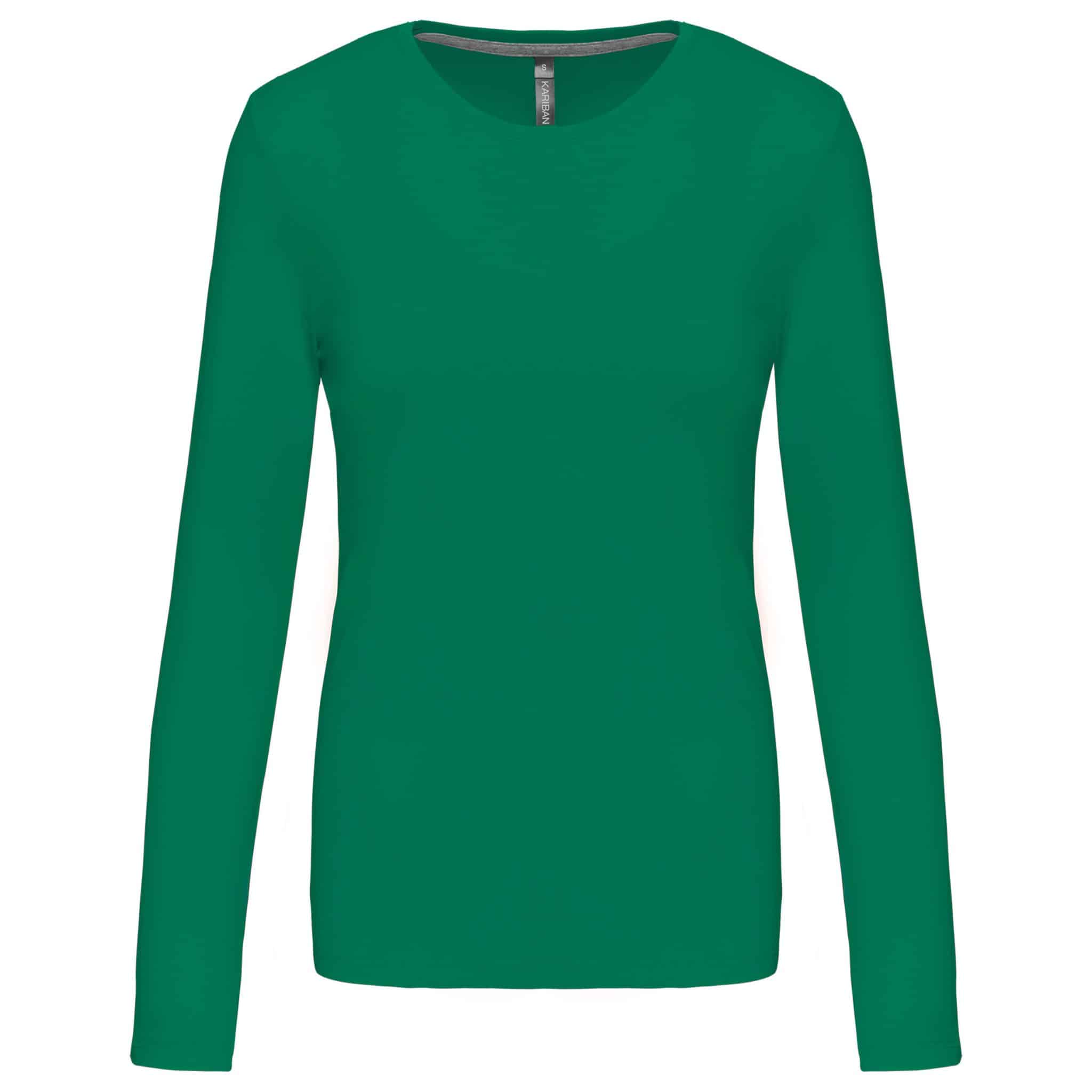 Miniature 15 pour T-shirt col rond manches longues femme
